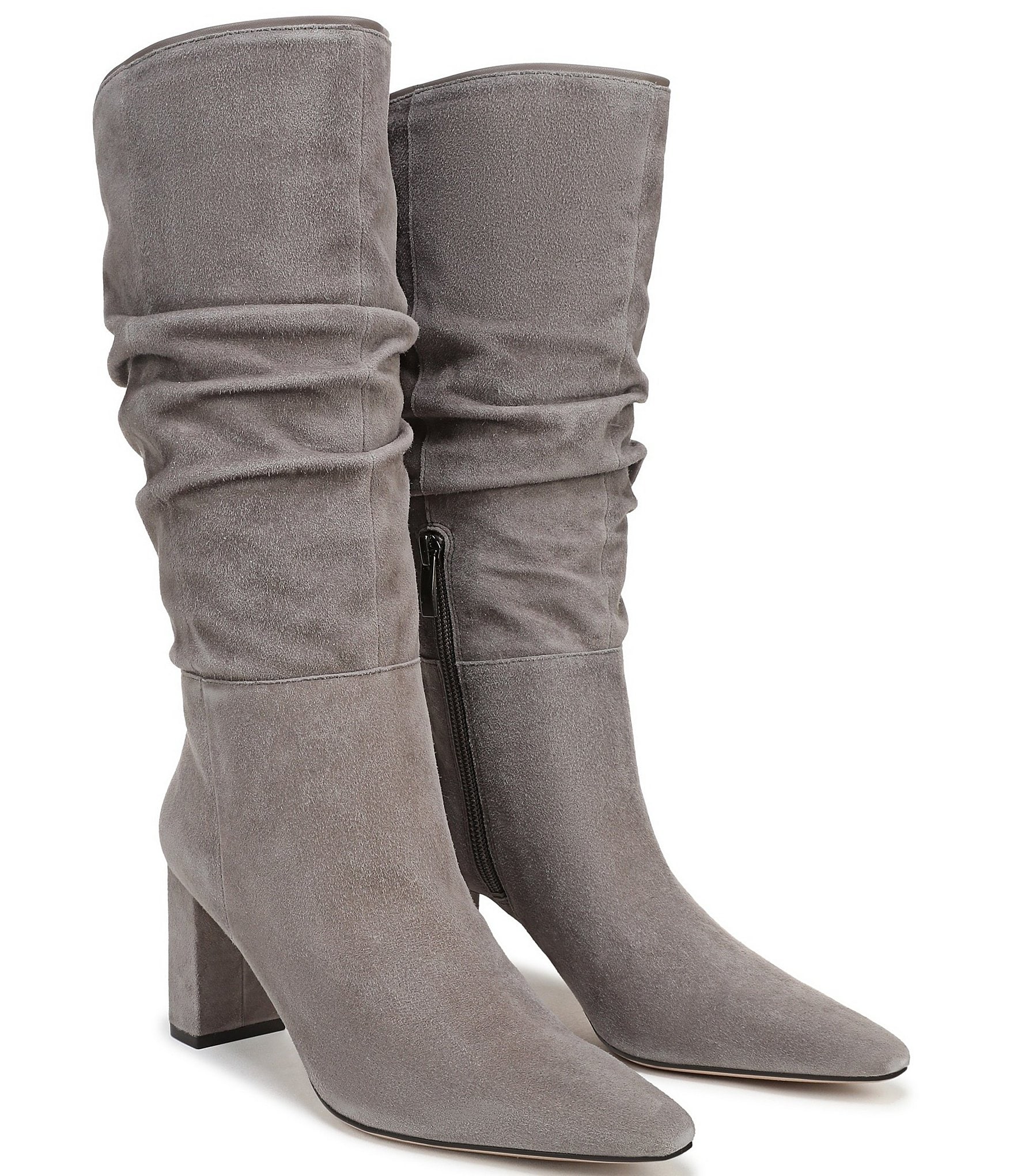 Naturalizer Fletcher Slouch Suede Dress Boots
