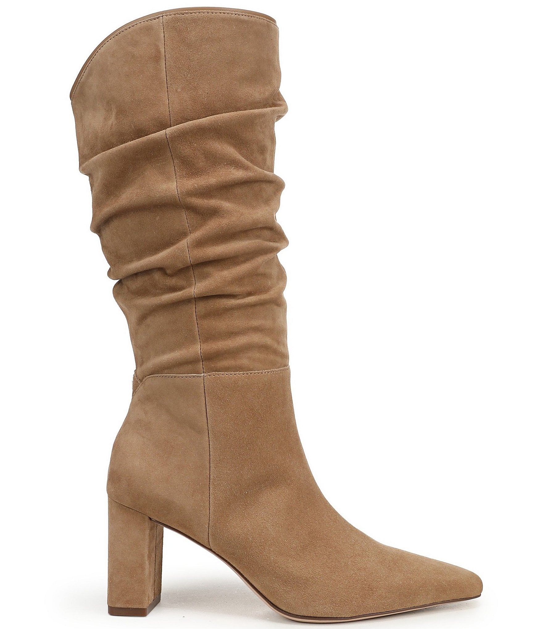 Naturalizer Fletcher Slouch Suede Dress Boots