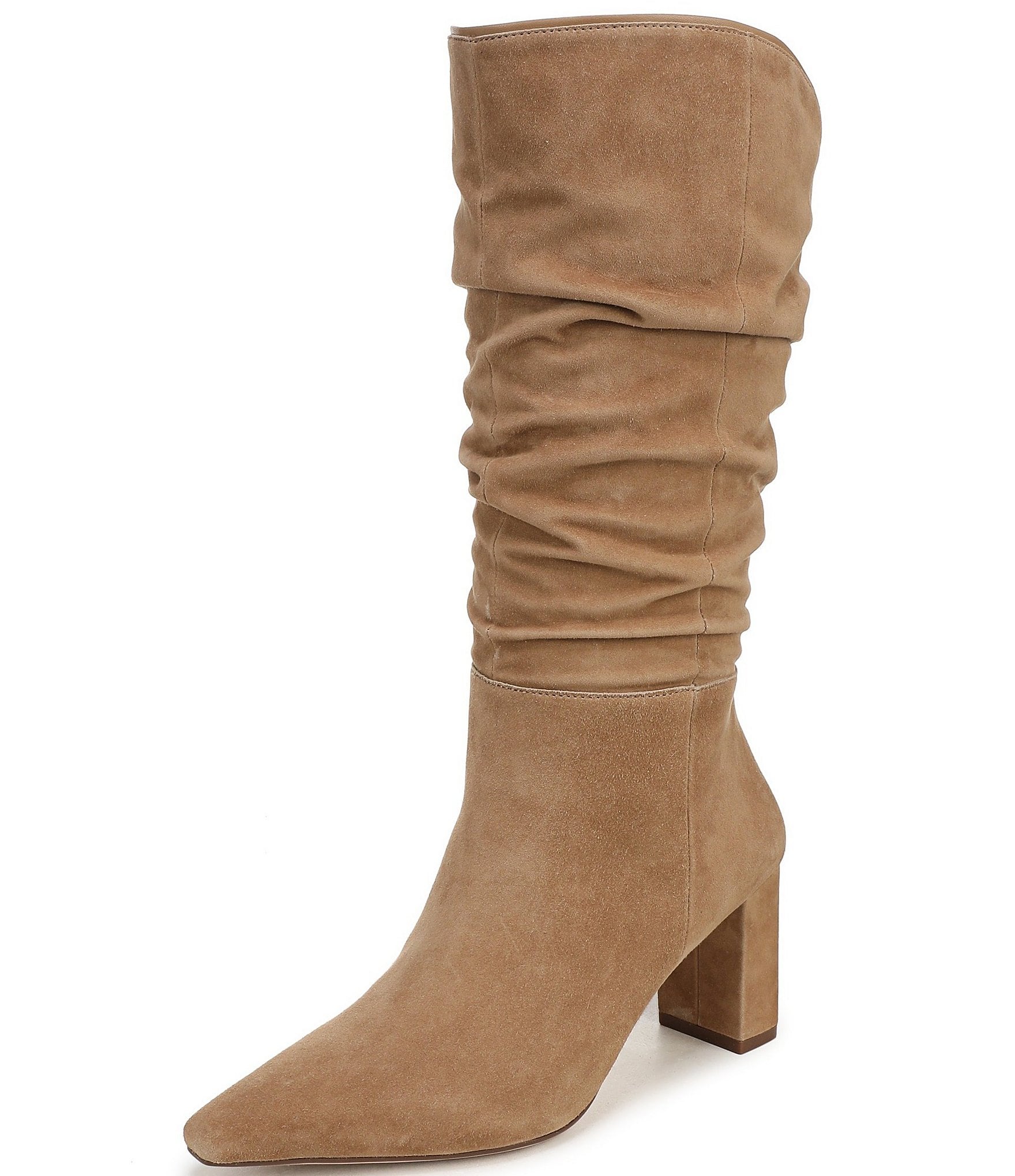 Naturalizer Fletcher Slouch Suede Dress Boots