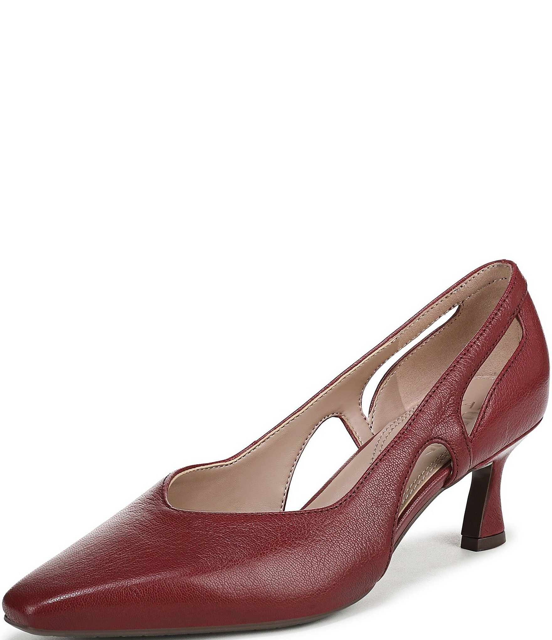 Naturalizer Gracie Pointed Toe Leather Pumps