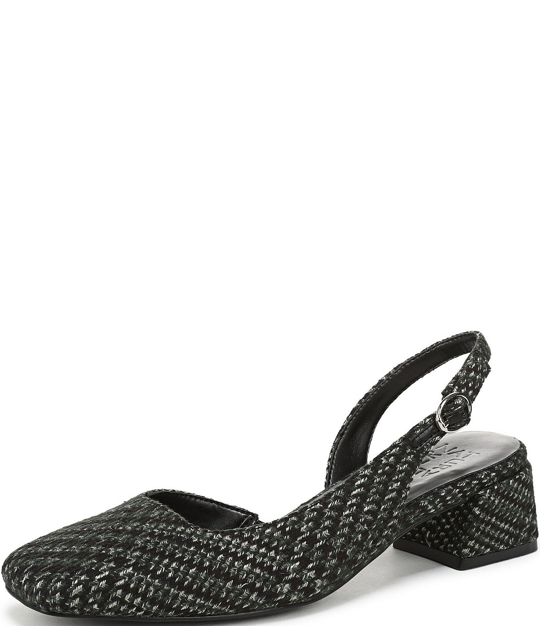 Naturalizer Jayla Plaid Fabric Slingback Pumps