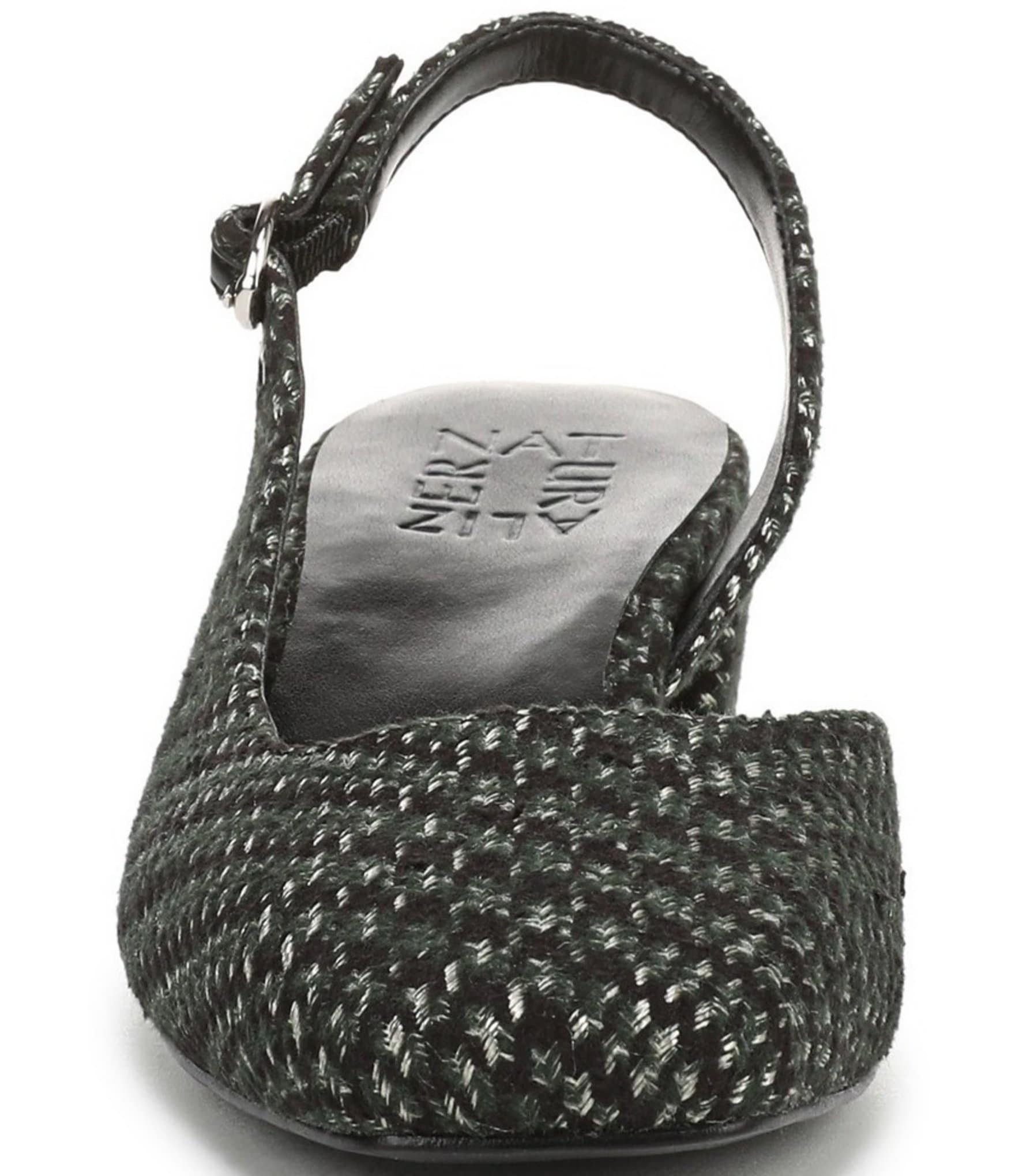 Naturalizer Jayla Plaid Fabric Slingback Pumps