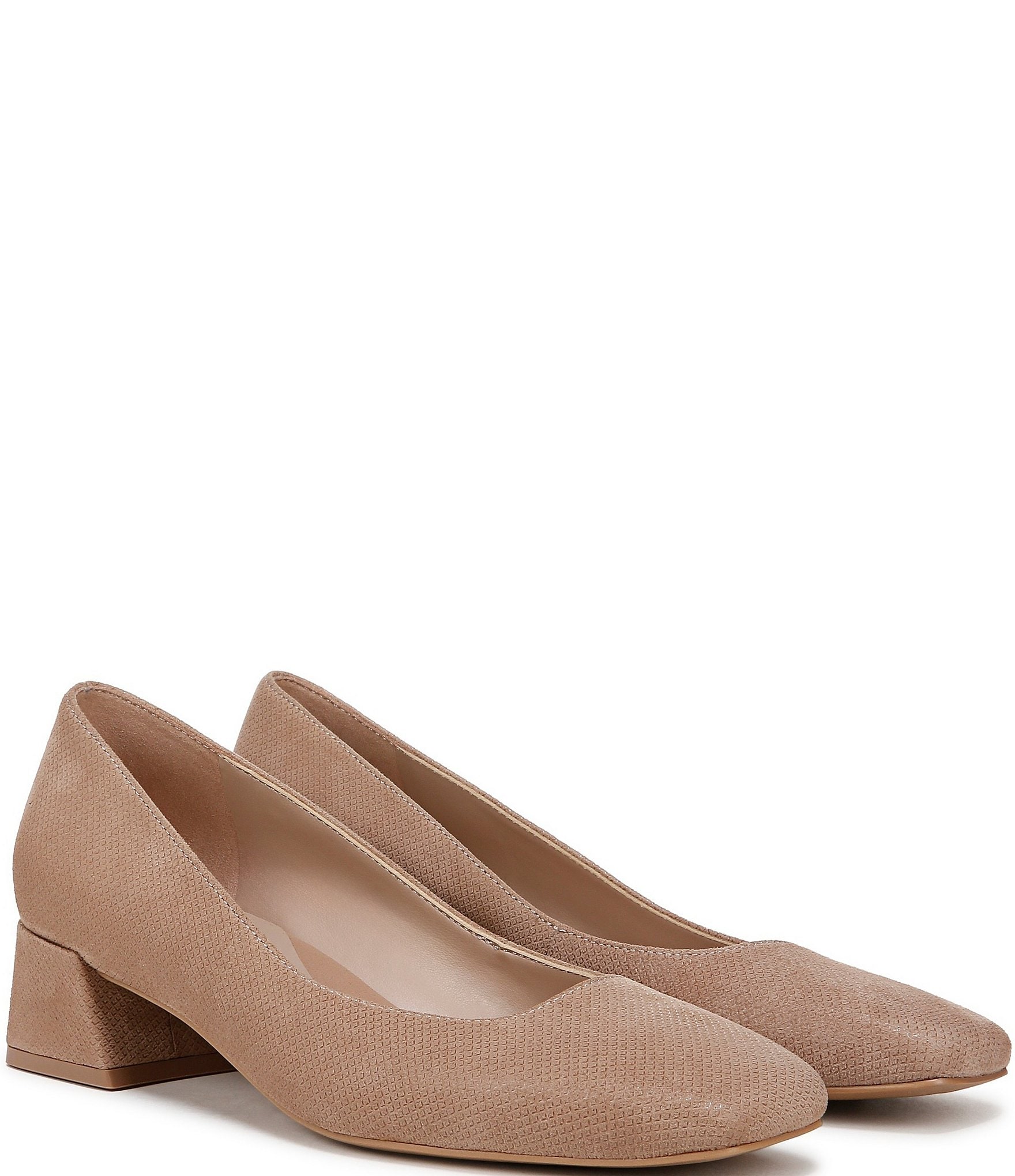 Naturalizer Jayla Glossy Suede Ballet Pumps