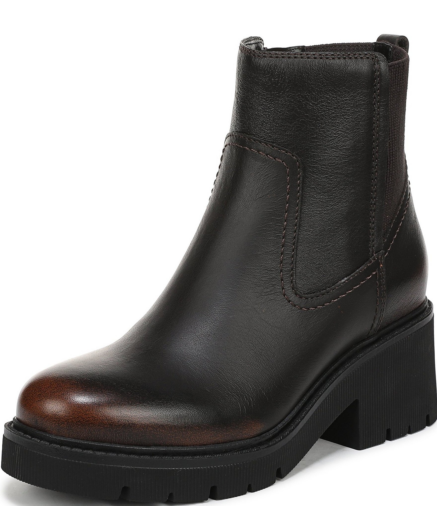 Naturalizer Juni Water Repellent Leather Booties