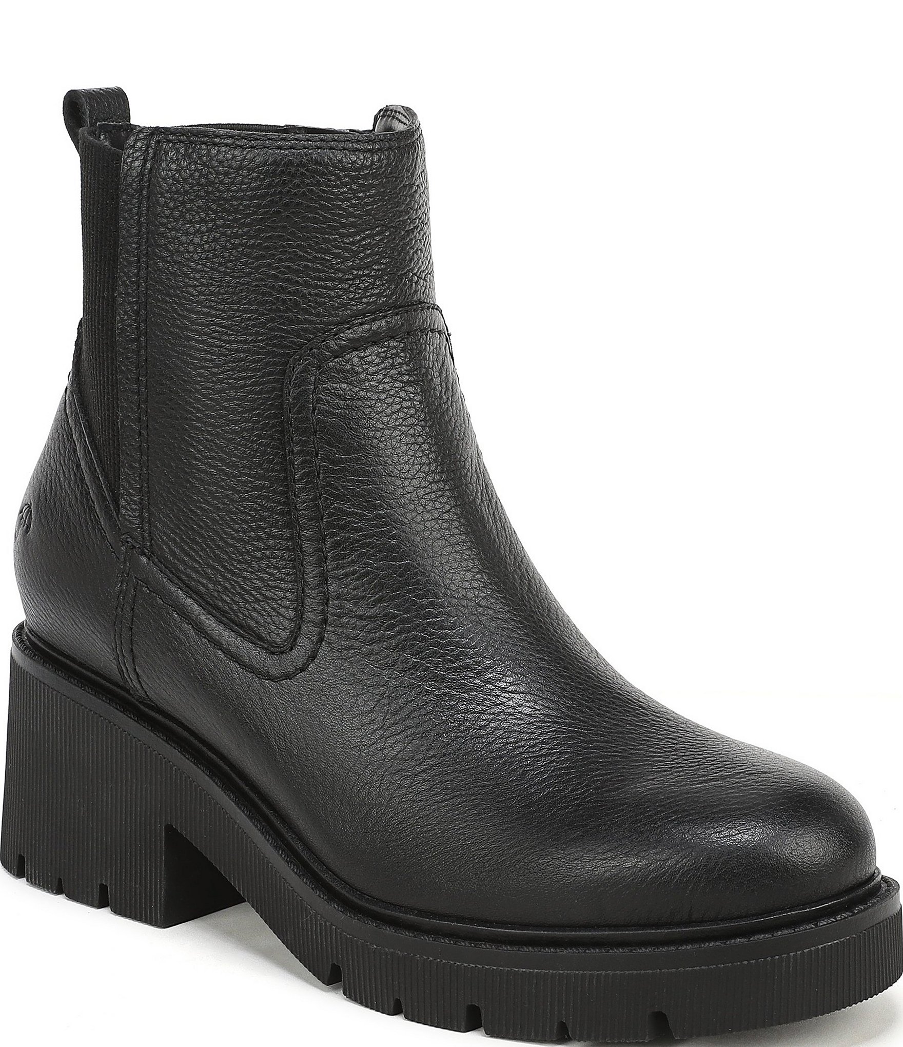 Naturalizer Juni Water Repellent Leather Booties