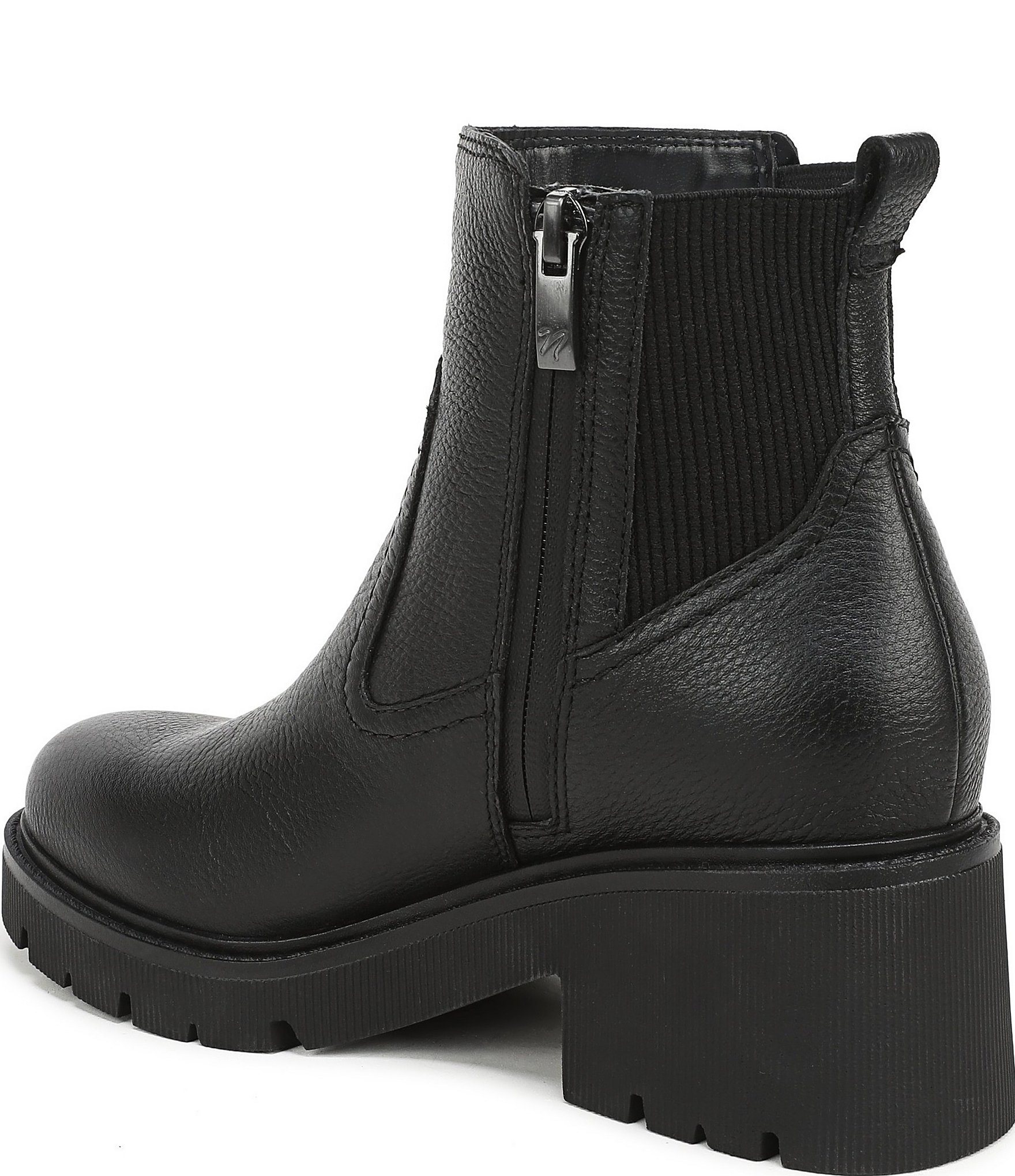 Naturalizer Juni Water Repellent Leather Booties