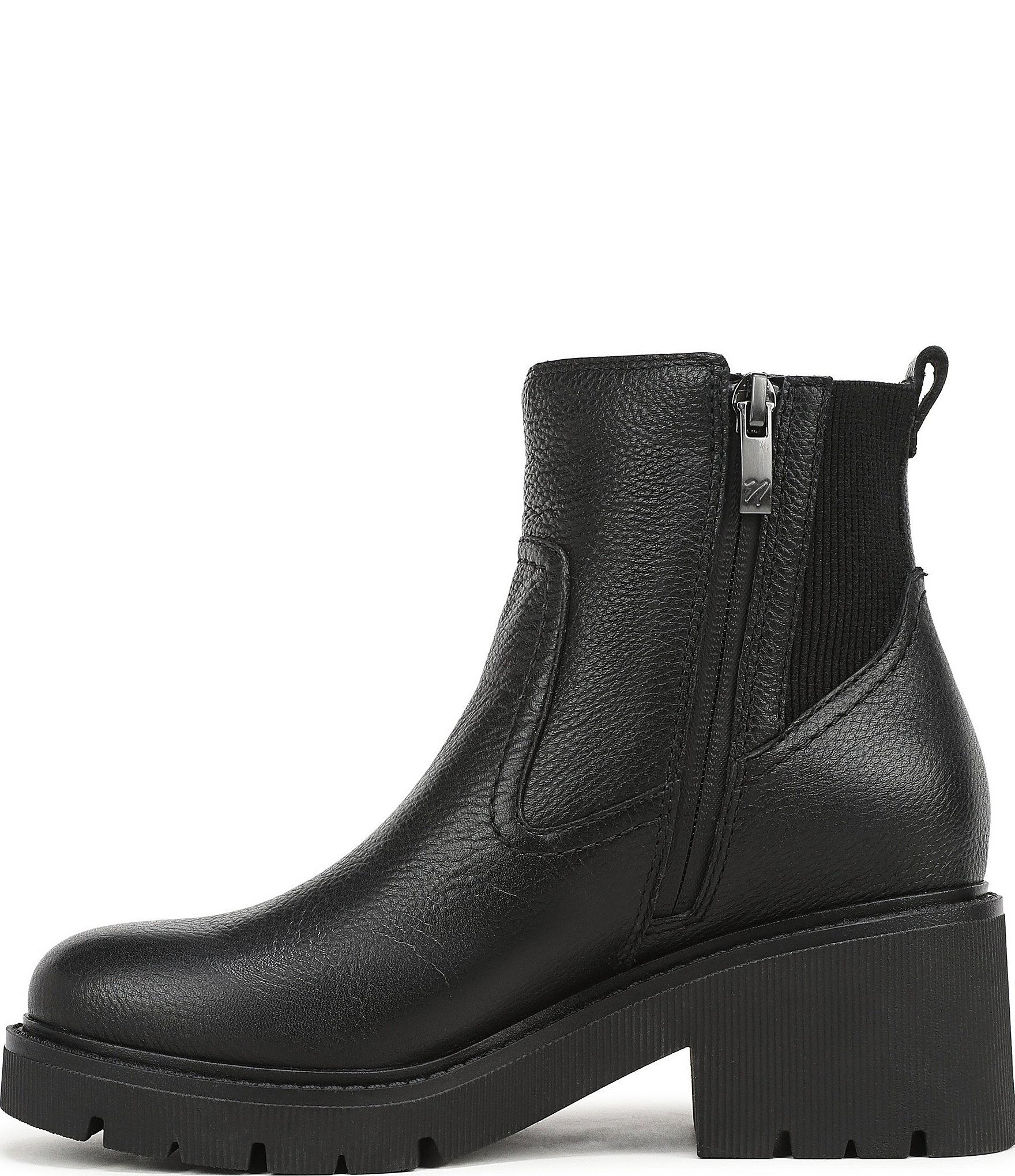 Naturalizer Juni Water Repellent Leather Booties