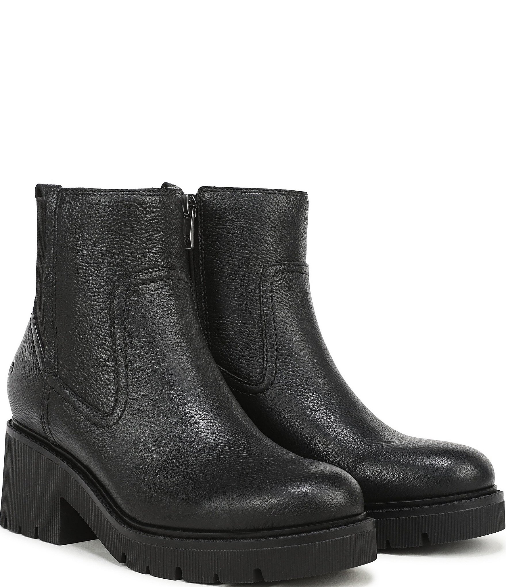 Naturalizer Juni Water Repellent Leather Booties