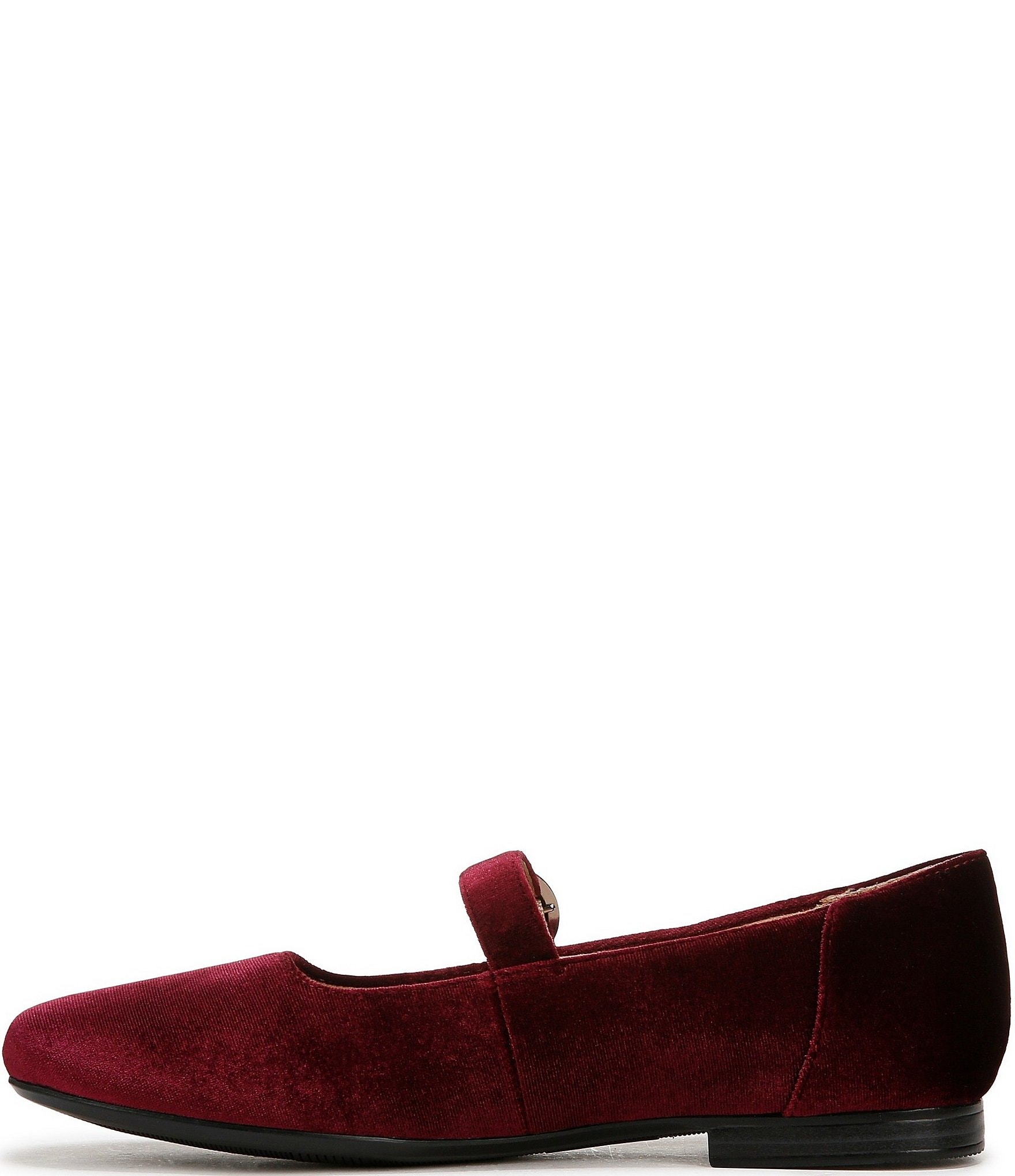 Naturalizer Kelly Velvet Mary Jane Flats