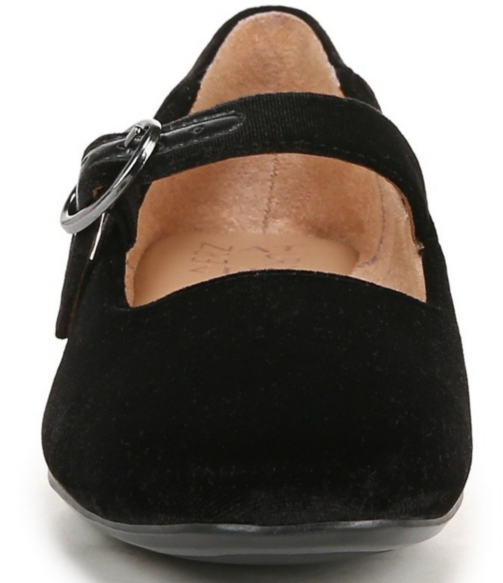 Naturalizer Kelly Velvet Mary Jane Flats