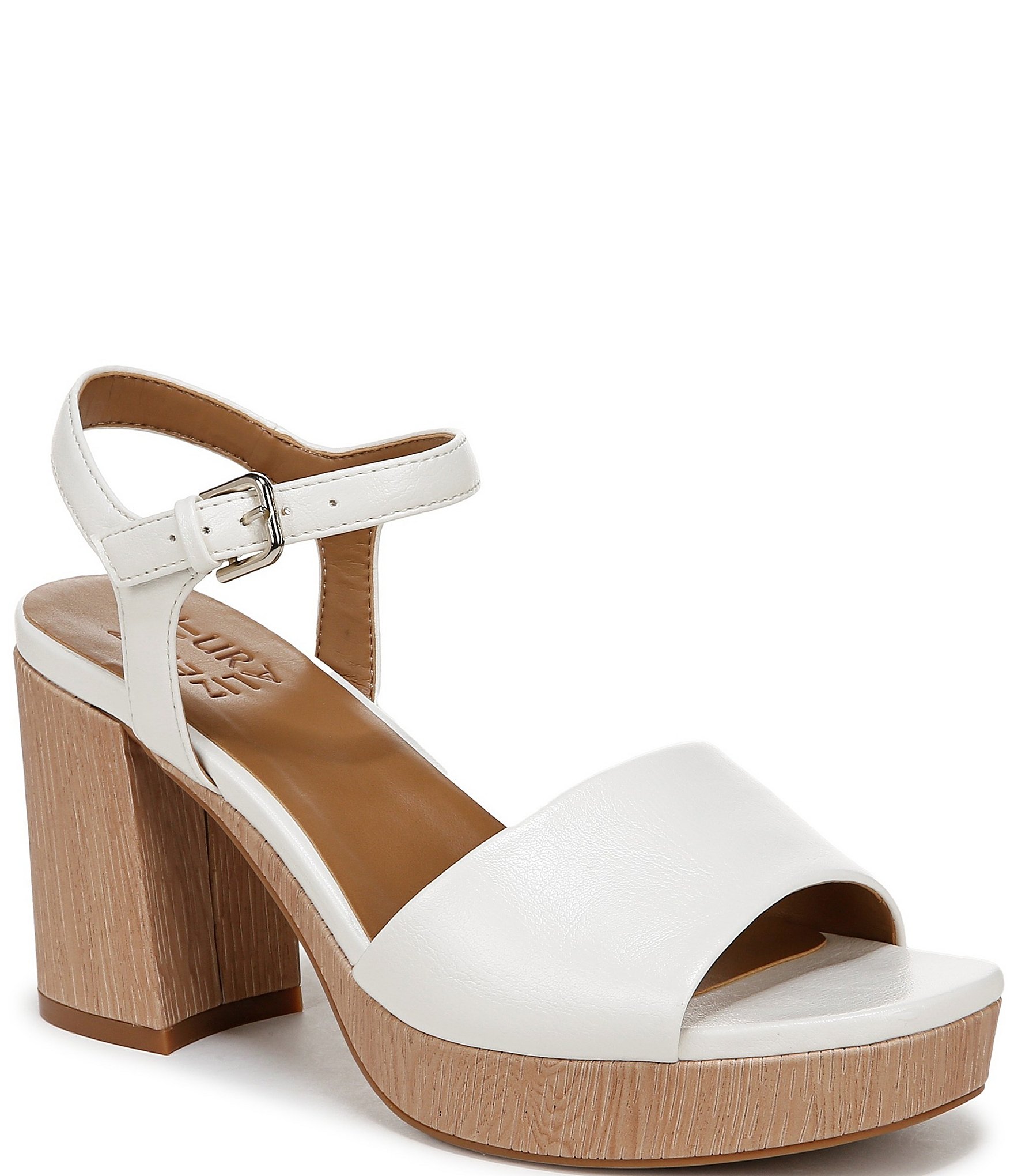Naturalizer Lilly Ankle Strap Platform Dress Sandals