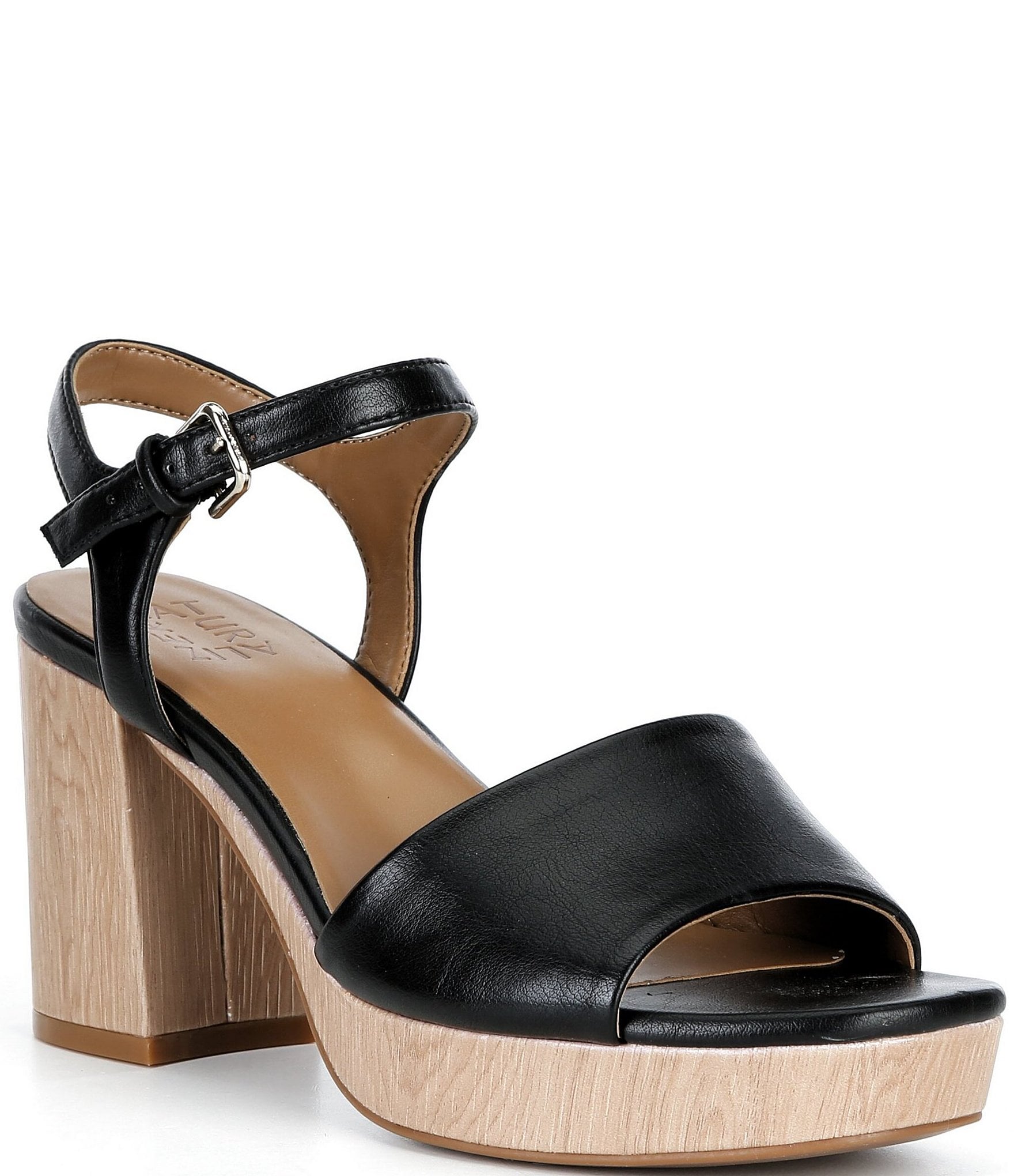 Naturalizer Lilly Ankle Strap Platform Dress Sandals