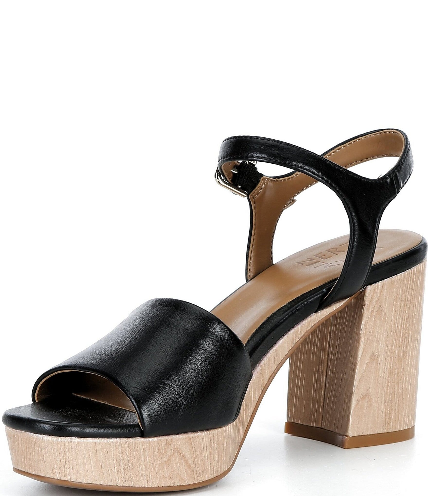 Naturalizer Lilly Ankle Strap Platform Dress Sandals