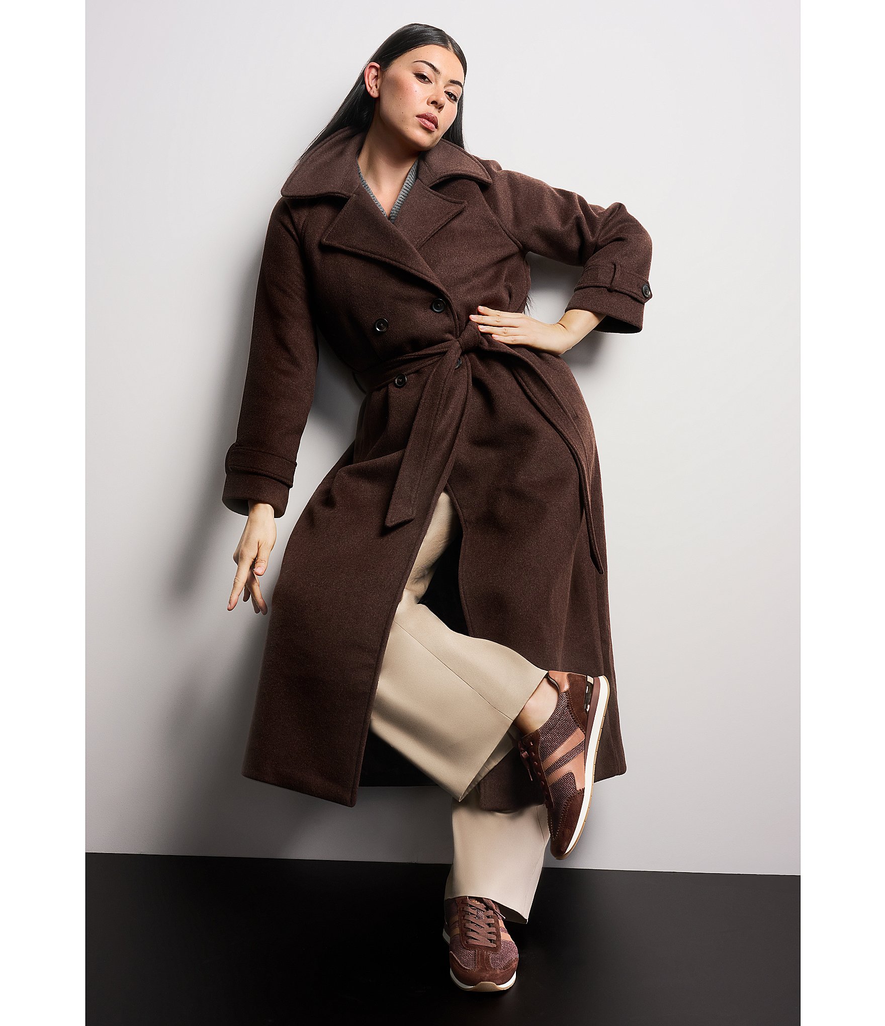 Naturalizer Lorena Herringbone Lace Up Sneakers