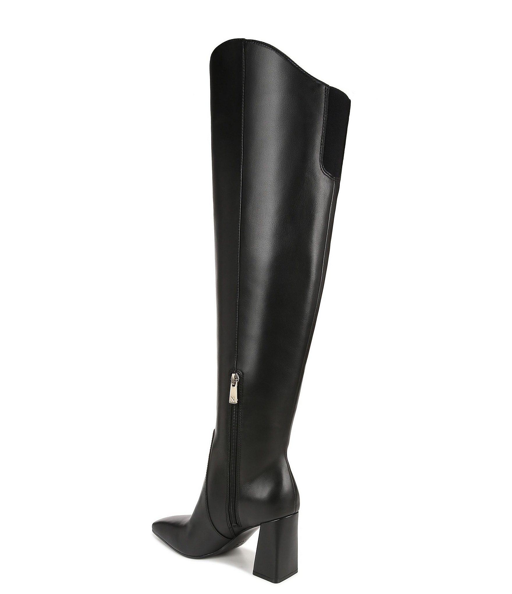 Naturalizer Lyric Leather Over-the-Knee Dress Boots