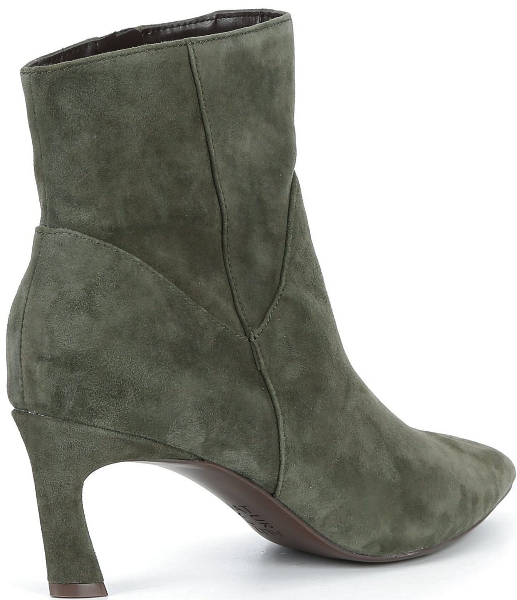 Naturalizer Mabel Suede Pointed Toe Ankle Booties
