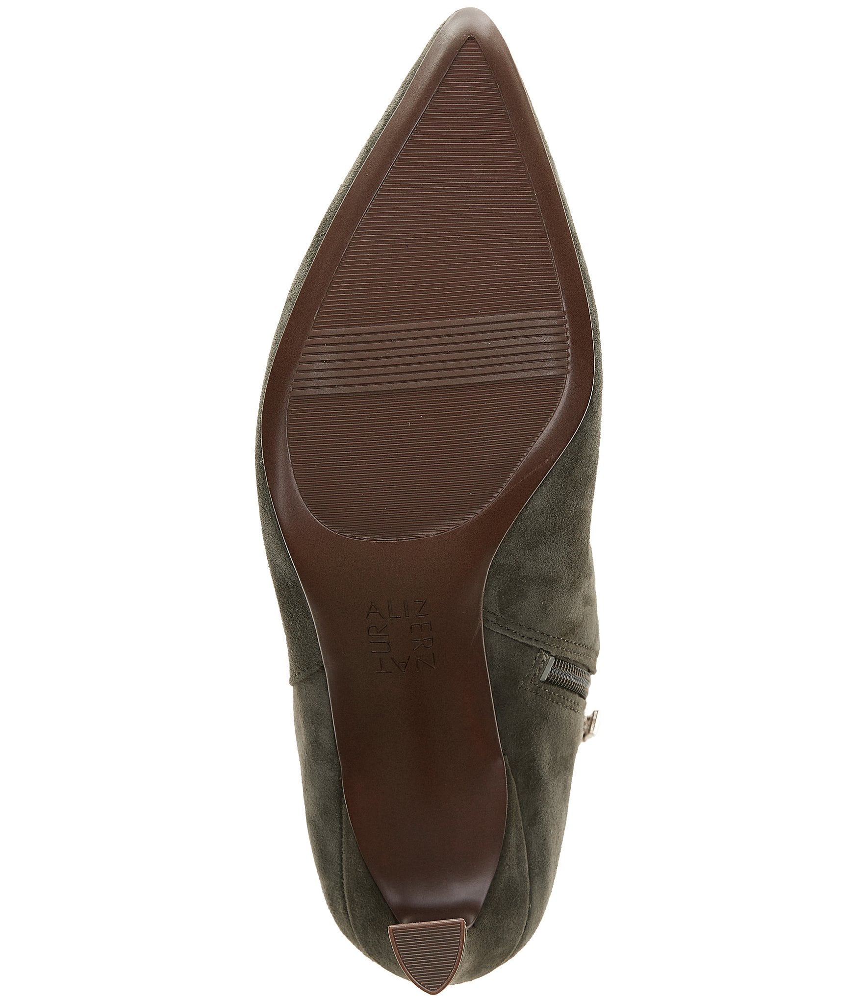 Naturalizer Mabel Suede Pointed Toe Ankle Booties