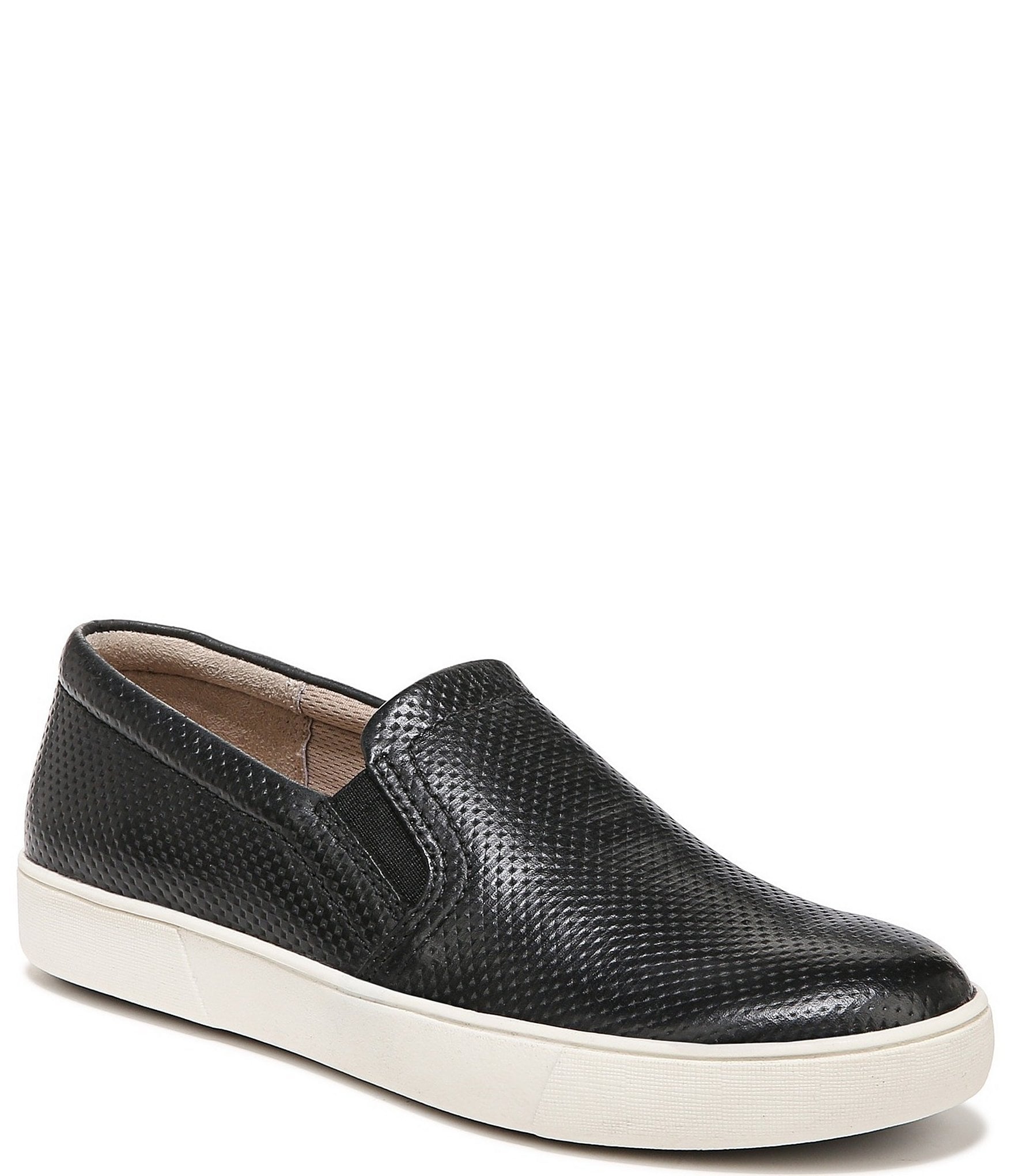 Naturalizer Marianne Perforated Leather Slip-On Sneakers | Dillard's