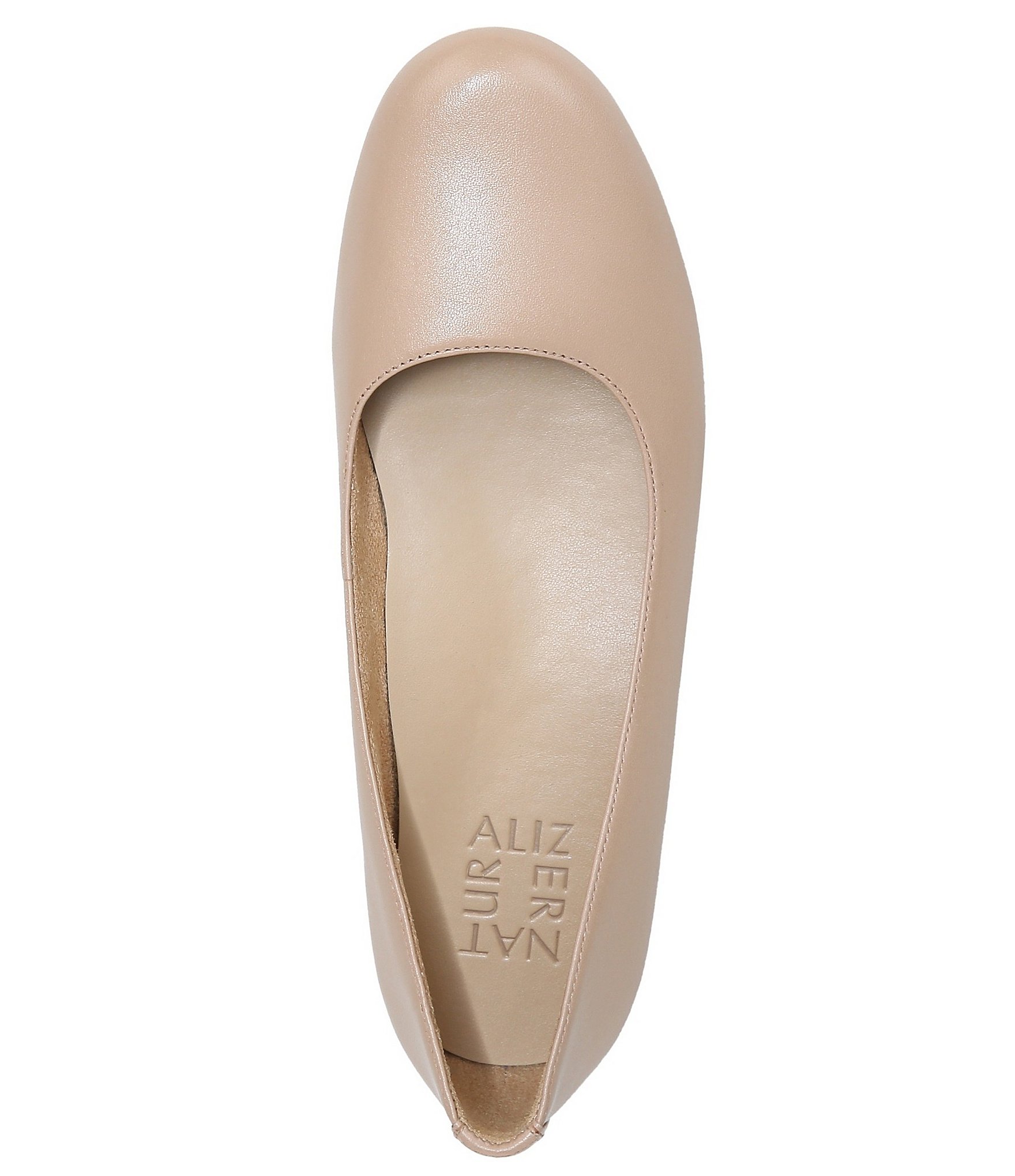 Naturalizer Maxwell Leather Ballet Flats