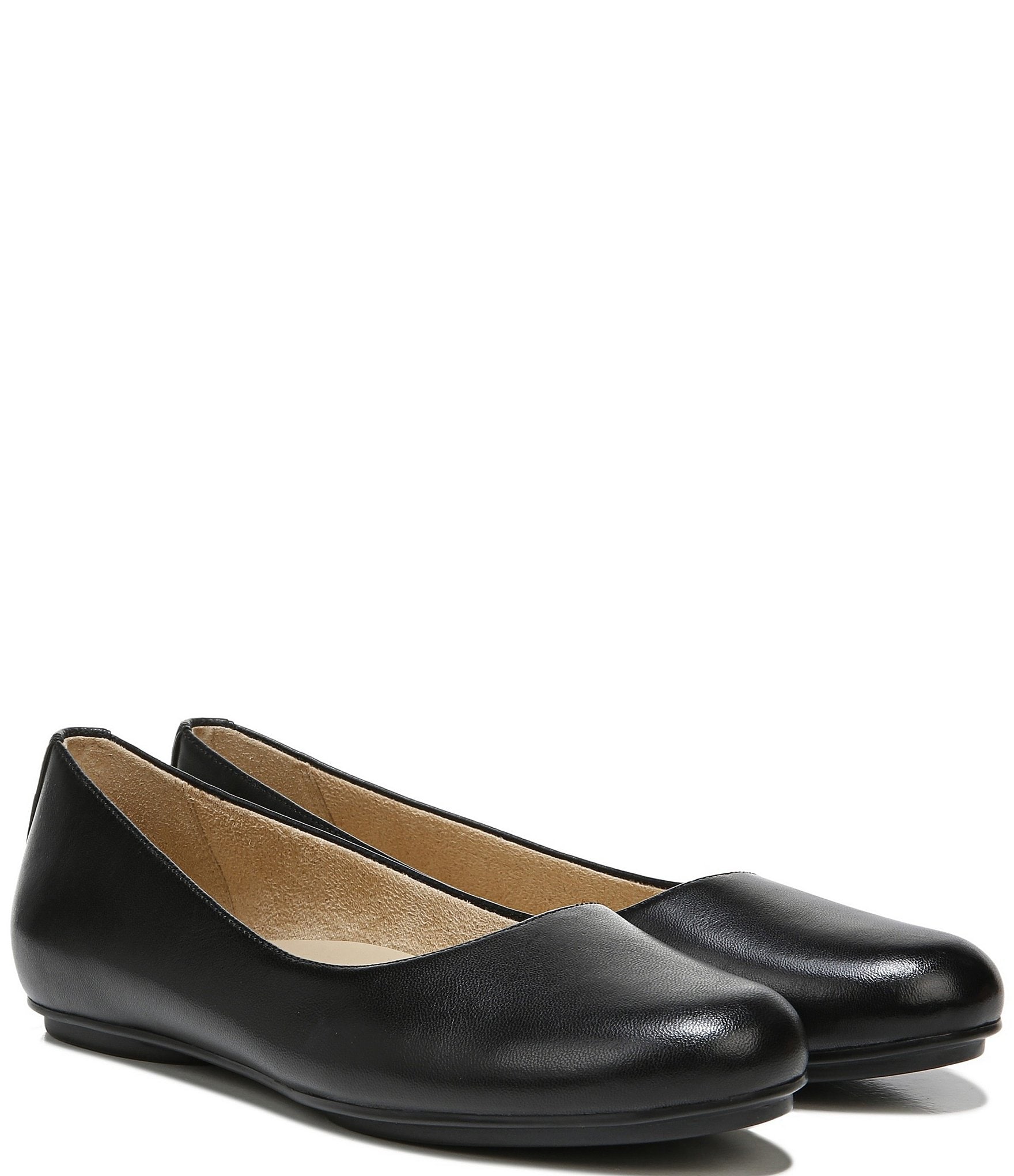 Naturalizer Maxwell Leather Ballet Flats