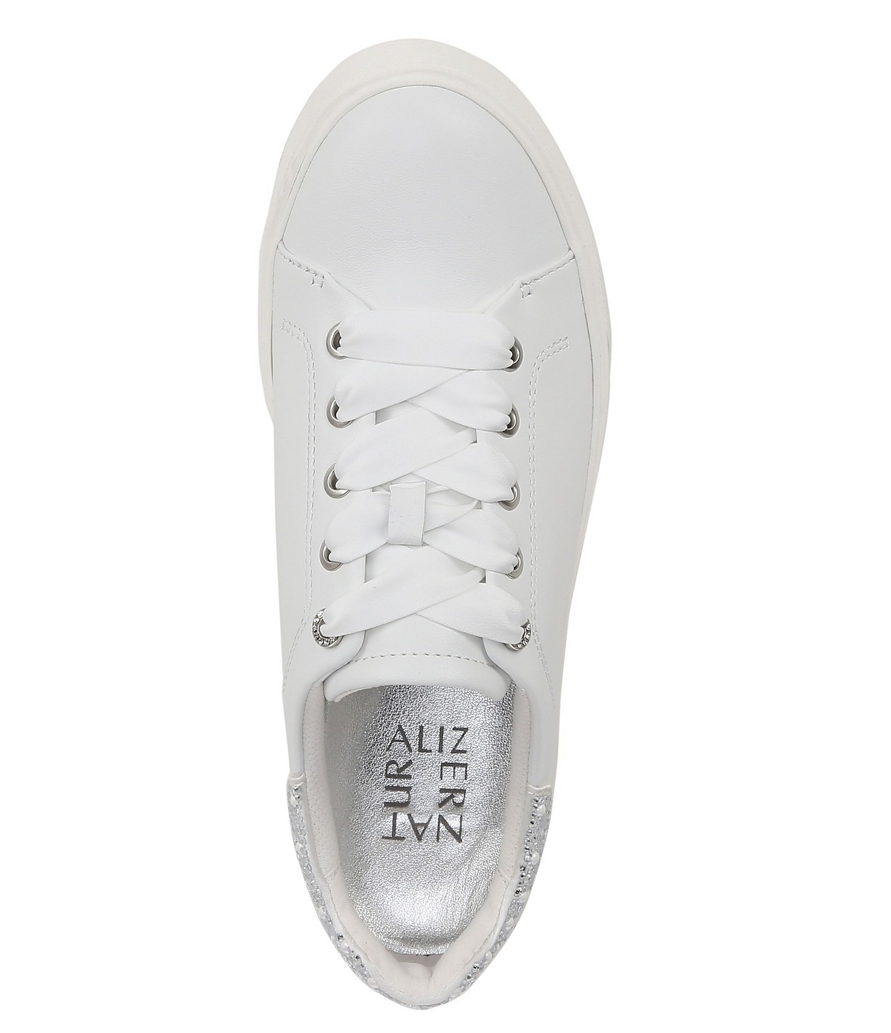 Naturalizer Morrison Bliss Rhinestone Leather Sneakers