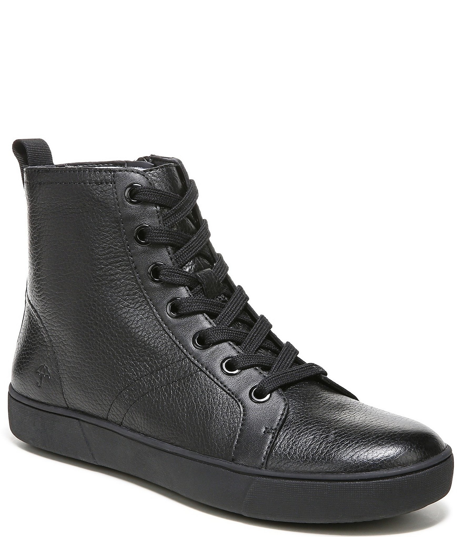 Naturalizer Morrison-Hi Water-Repellent Leather Lace-Up High Top ...