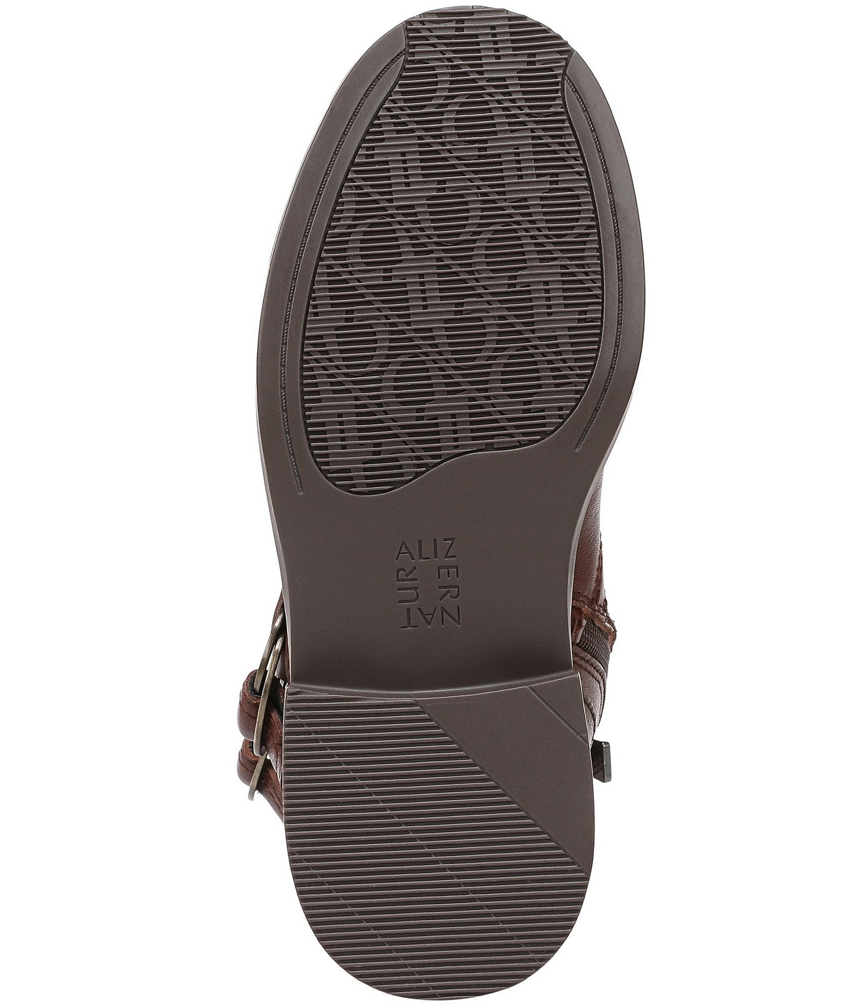 Naturalizer Optimus Leather D-Ring Hardware Ankle Booties