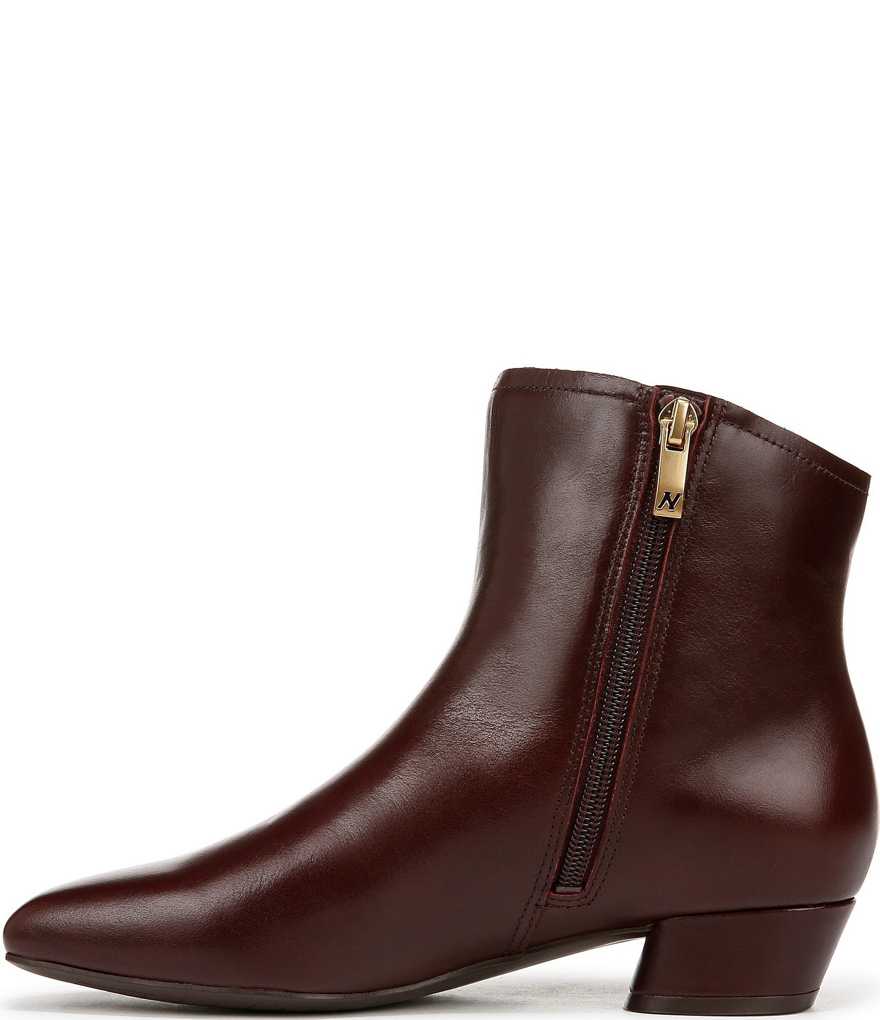 Naturalizer Raffee Leather Booties