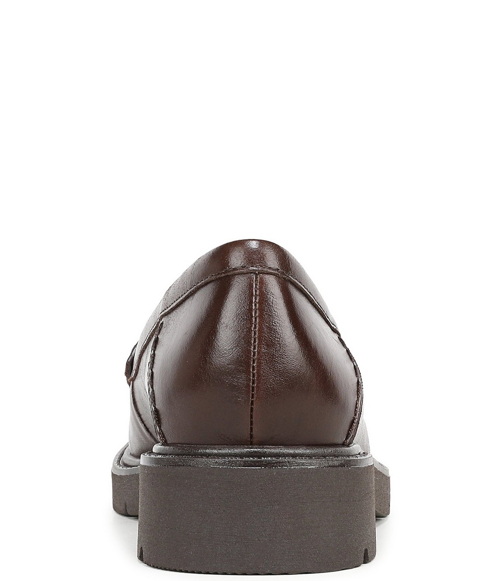 Naturalizer Tate Leather Classic Lug Sole Kiltie Loafers