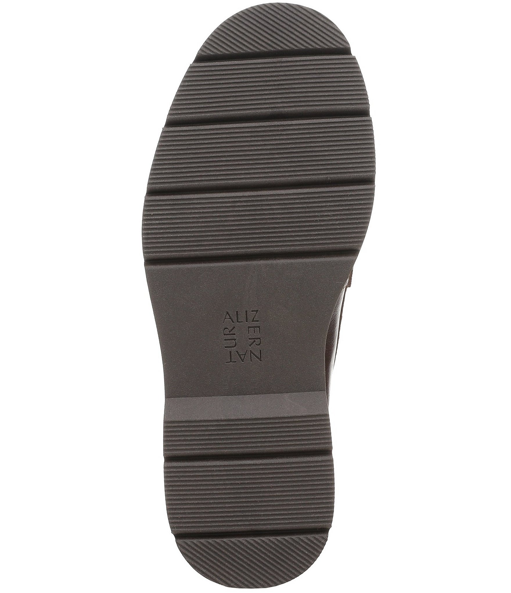 Naturalizer Tate Leather Classic Lug Sole Kiltie Loafers