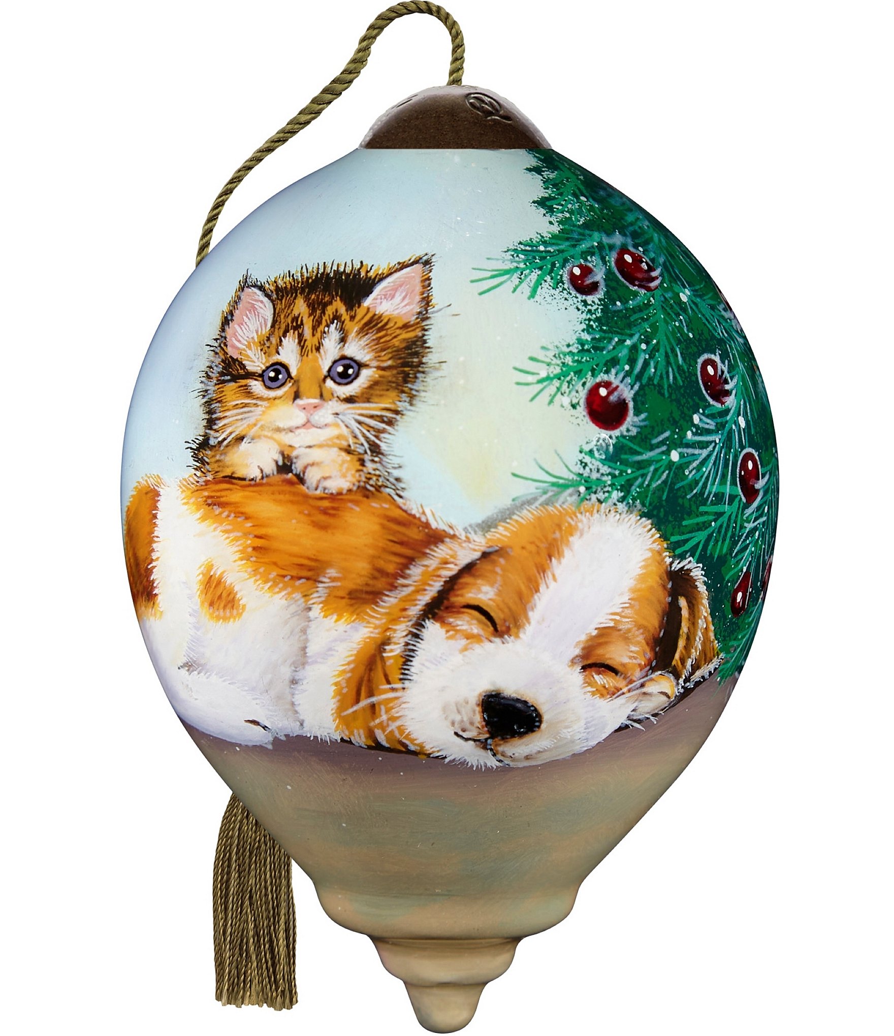 Ne' Qwa Art 2023 Christmas Snuggles Ornament Dillard's