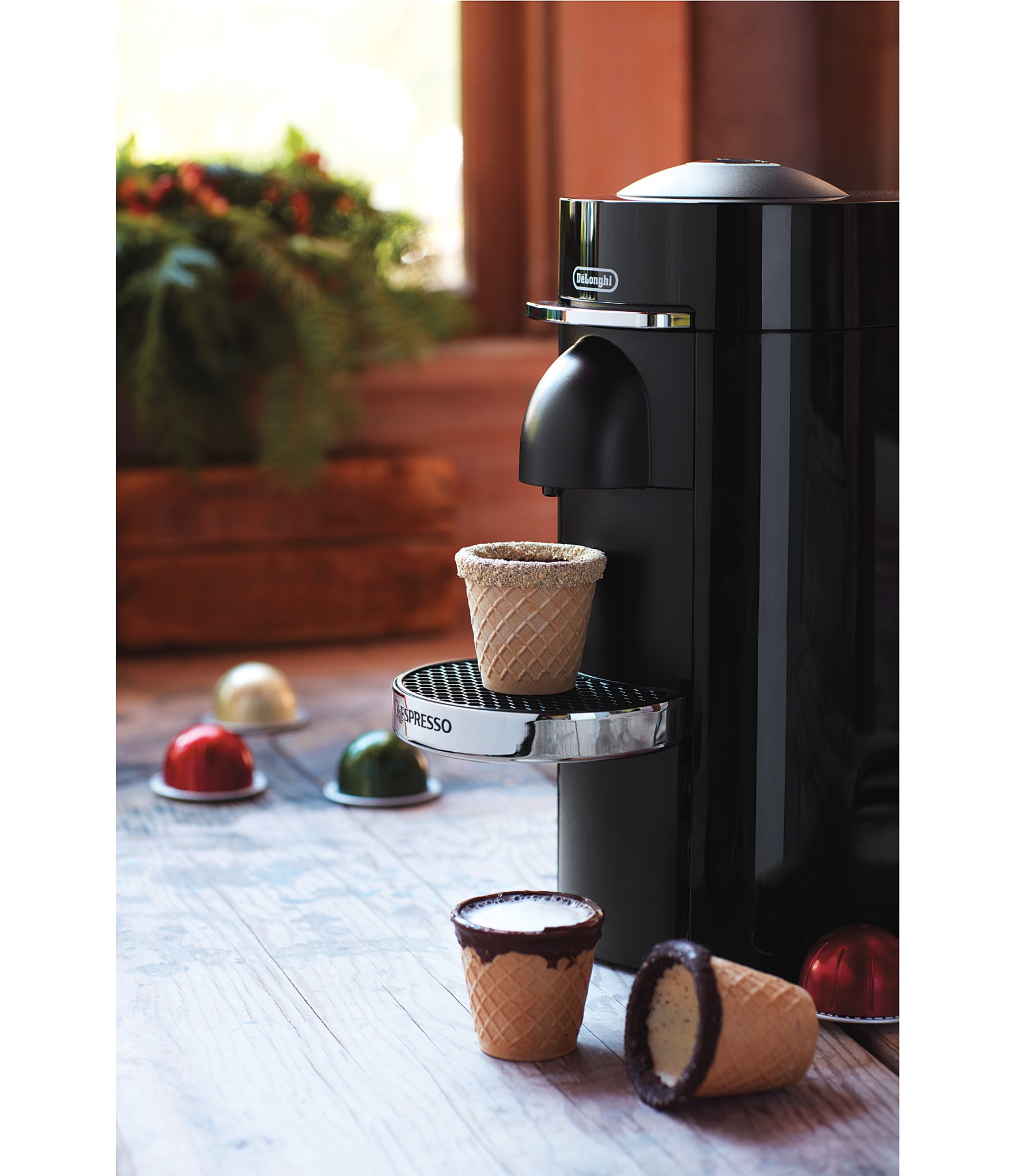 Nespresso by DeLonghi VertuoPlus Deluxe Coffee & Espresso Maker