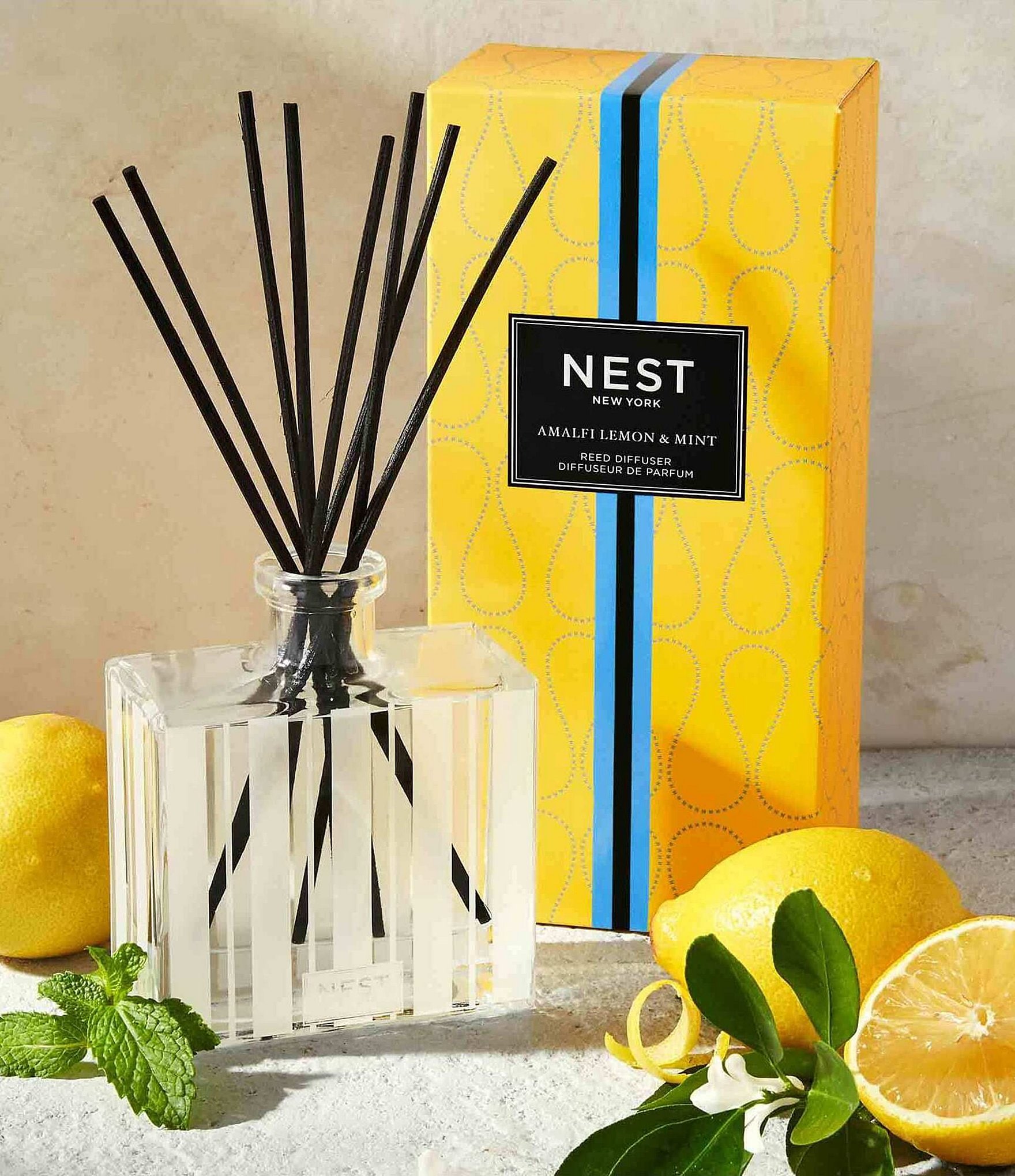 NEST New York Amalfi Lemon & Mint Reed Diffuser