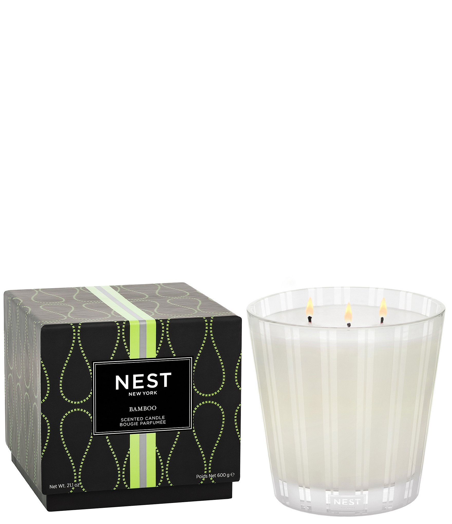 NEST New York Bamboo 3-Wick Candle