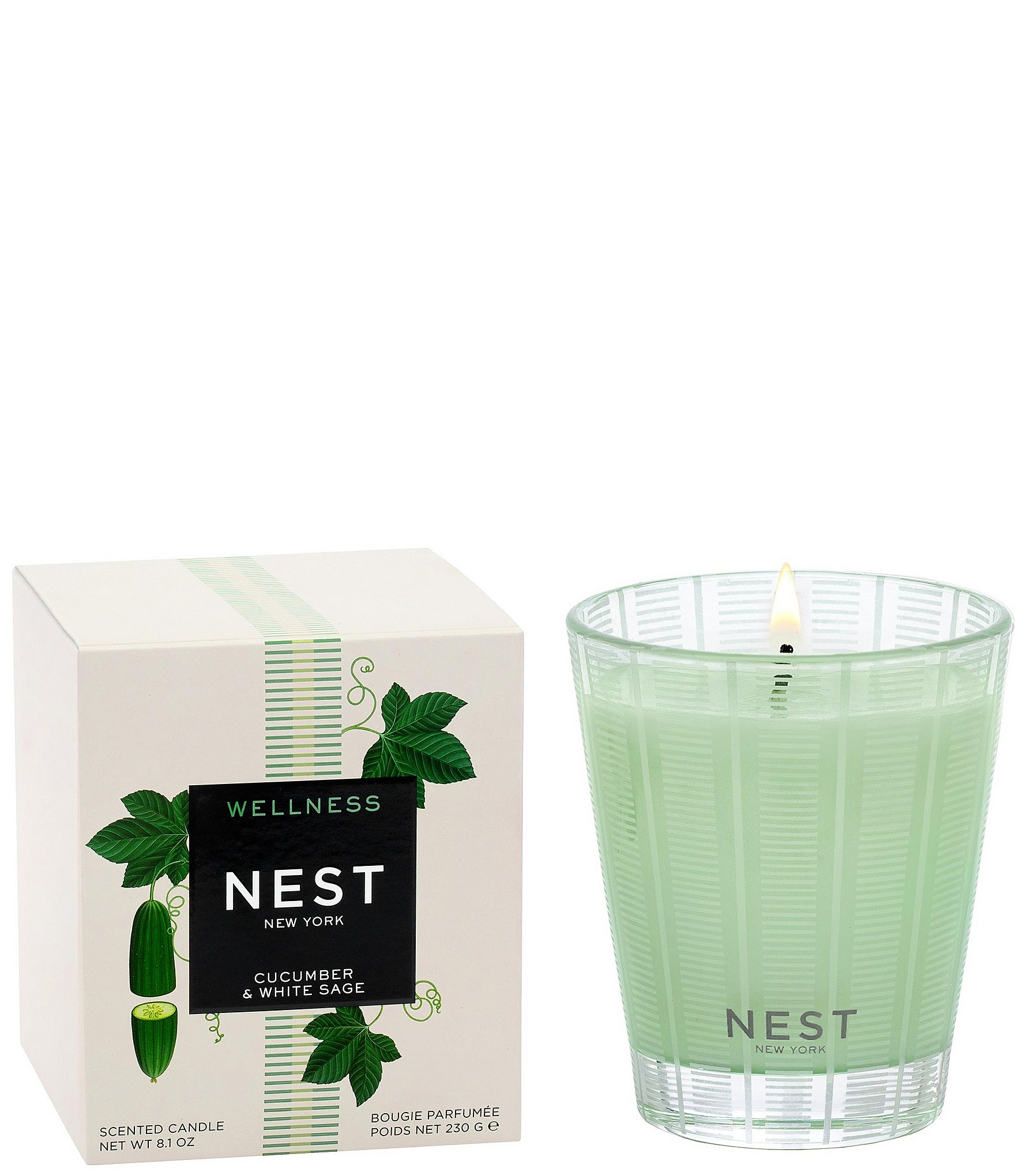 NEST New York Cucumber & White Sage Classic Candle, 8.1 oz.