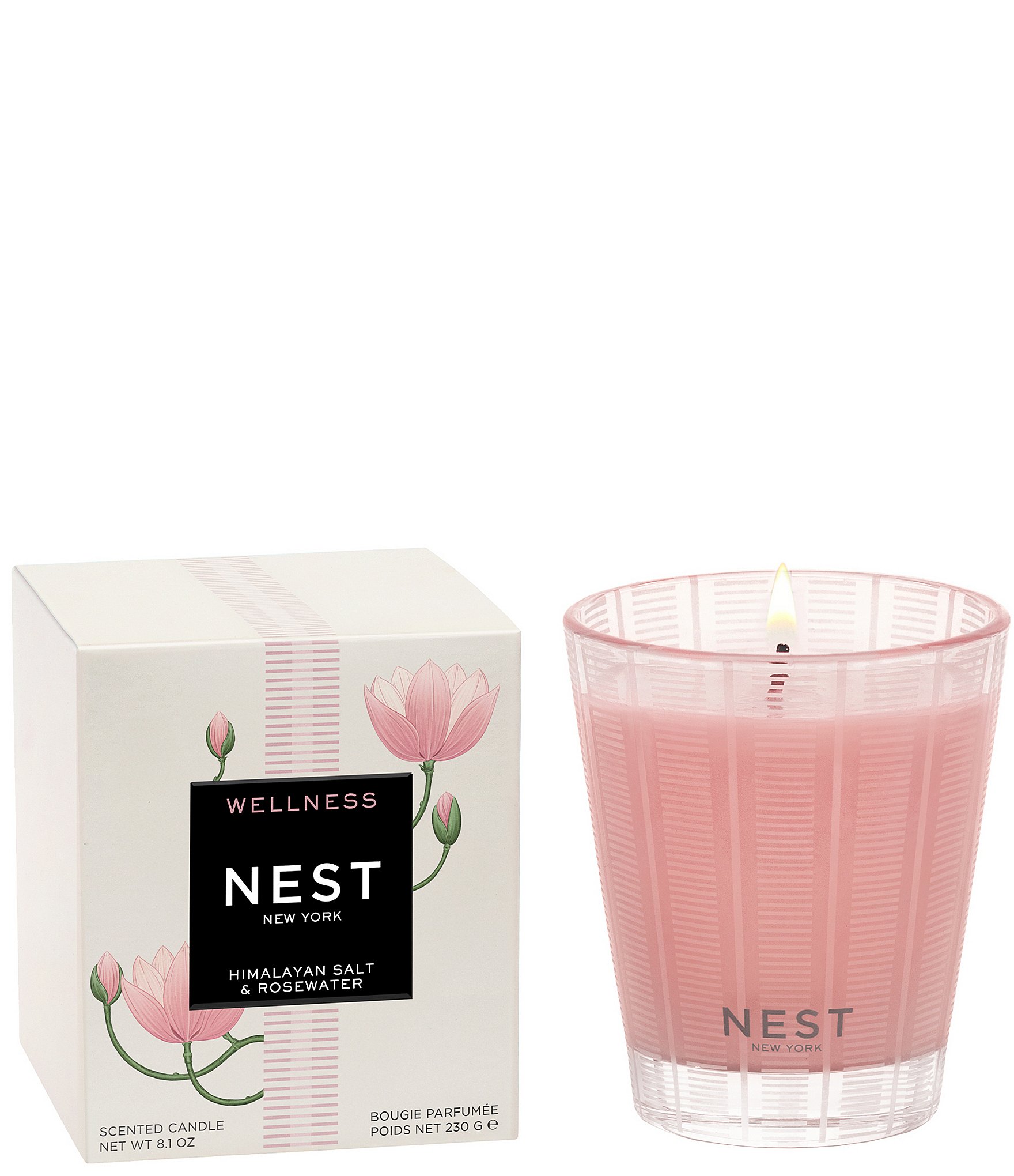 NEST New York Himalayan Salt & Rosewater Classic Candle, 8.1 oz.