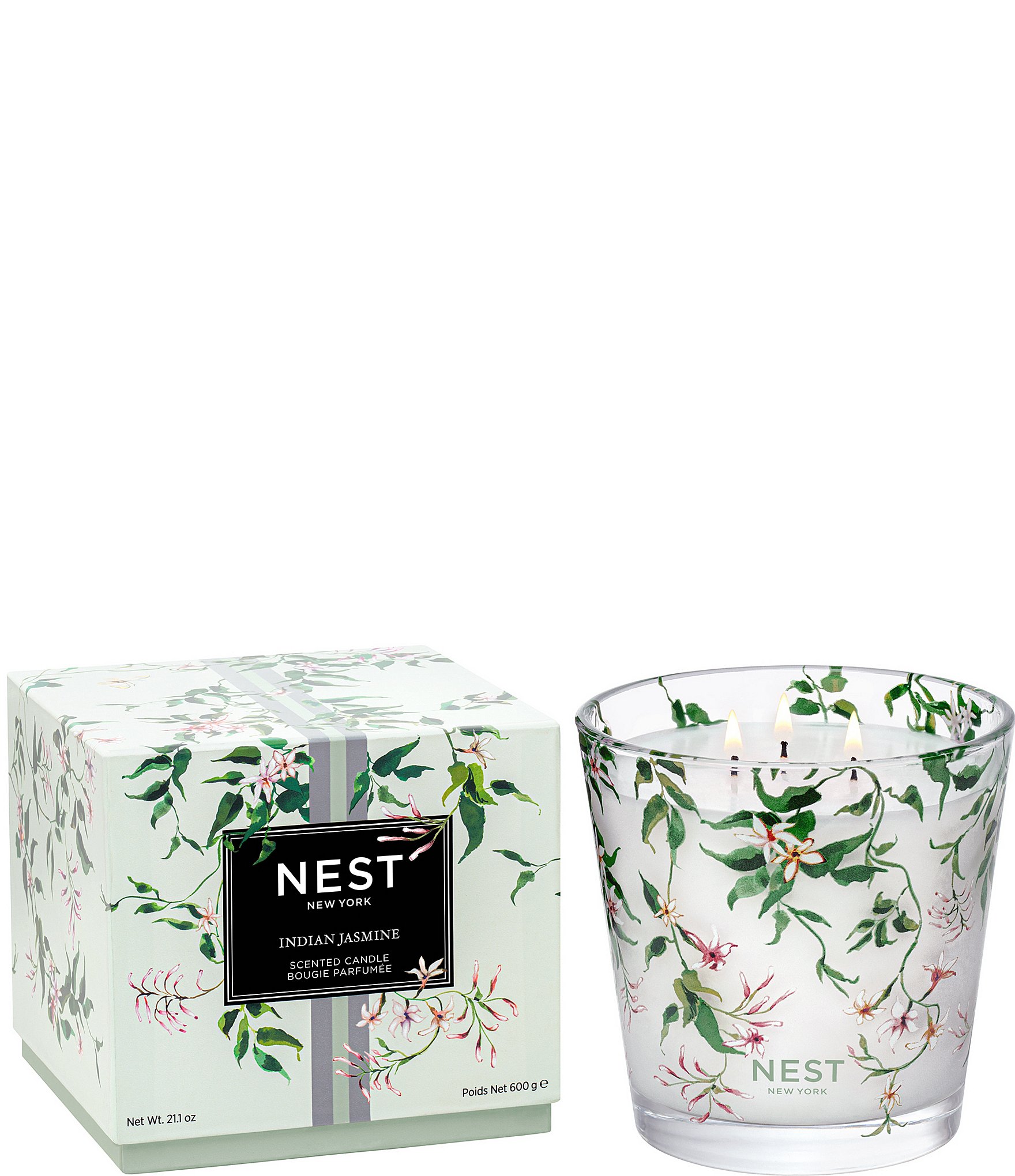 NEST New York Indian Jasmine Specialty 3-Wick Candle