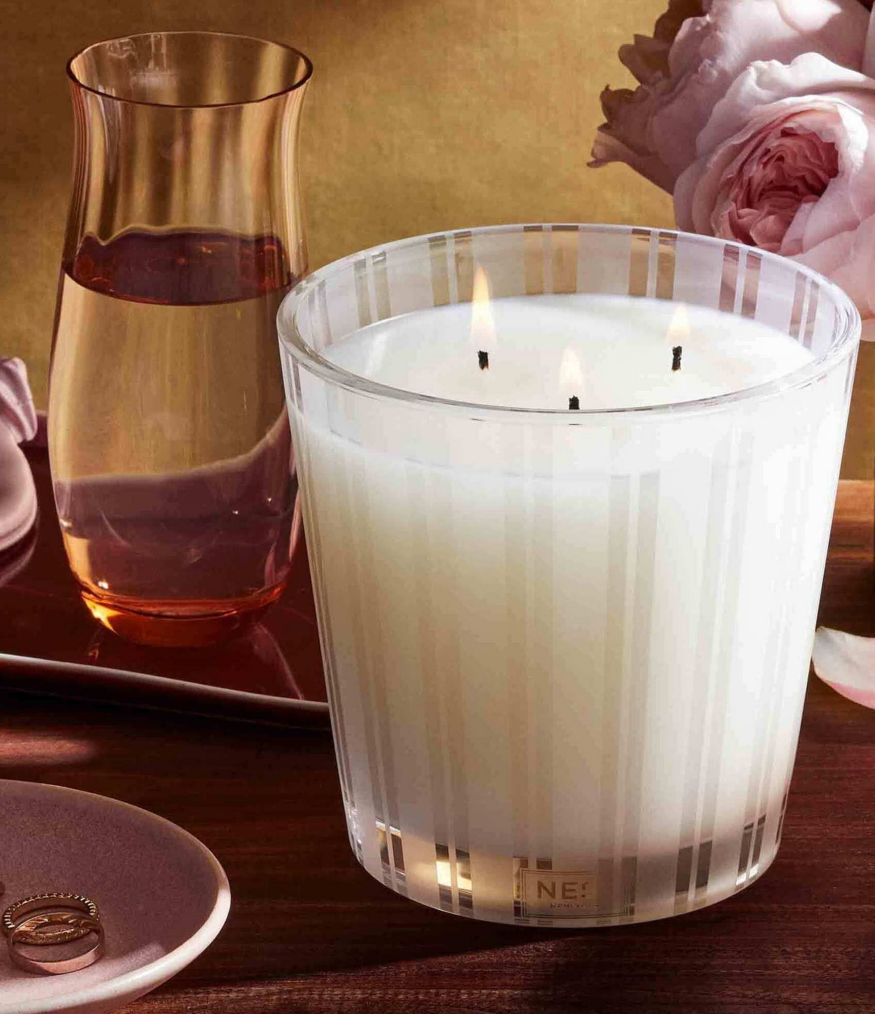 NEST New York Rose Noir & Oud 3-Wick Candle