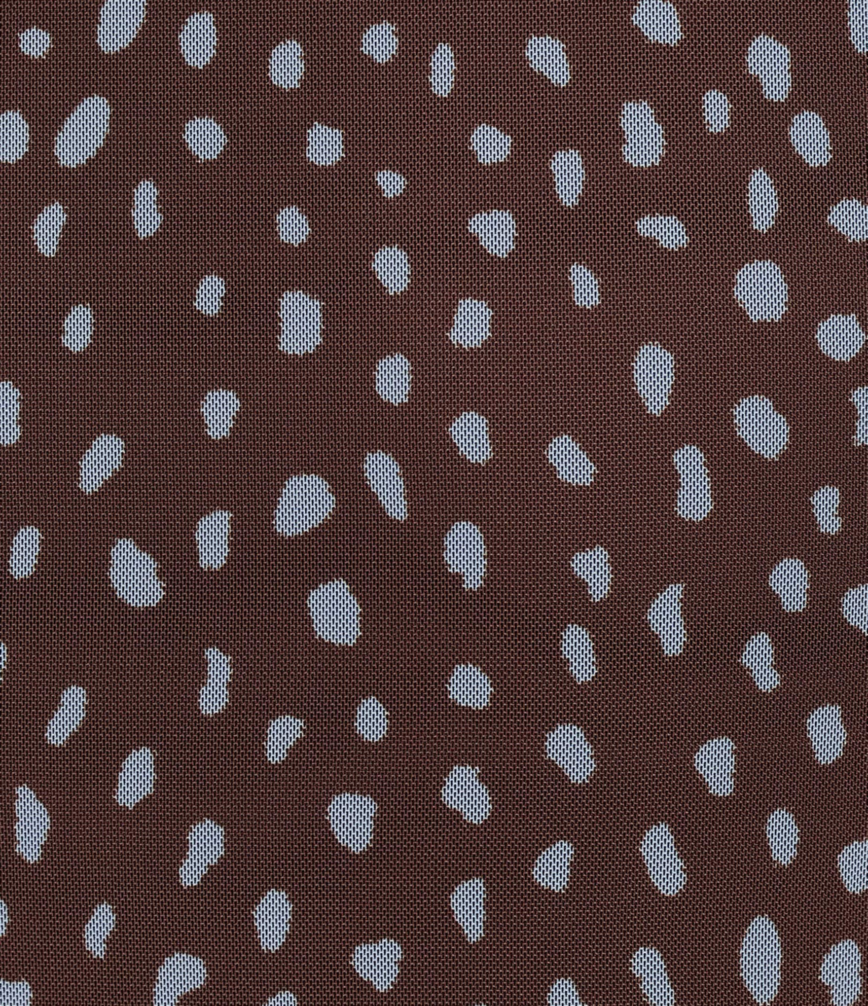 Never Fully Dressed Plus Size Aria Chocolate Deer Print Round Neck Long Sleeve Mesh Maxi Dress