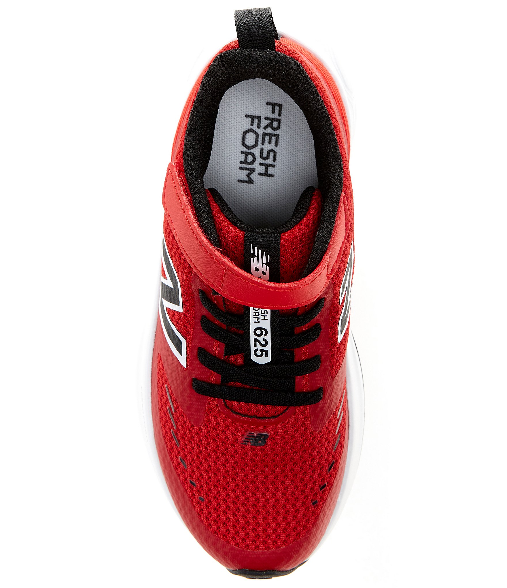 New Balance Boys' Fresh Foam 625 V1 Bungee Lace Top Strap Running Sneakers (Toddler)