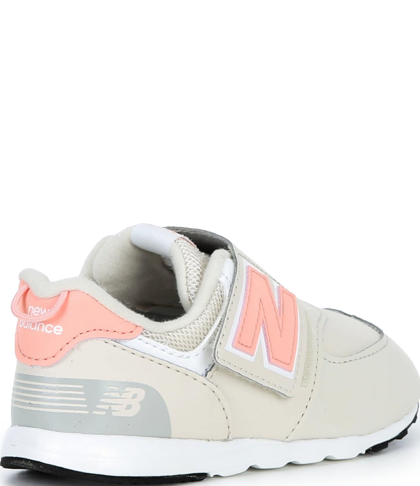 New Balance Girls' 574 Hook-and-Loop Sneakers (Infant)