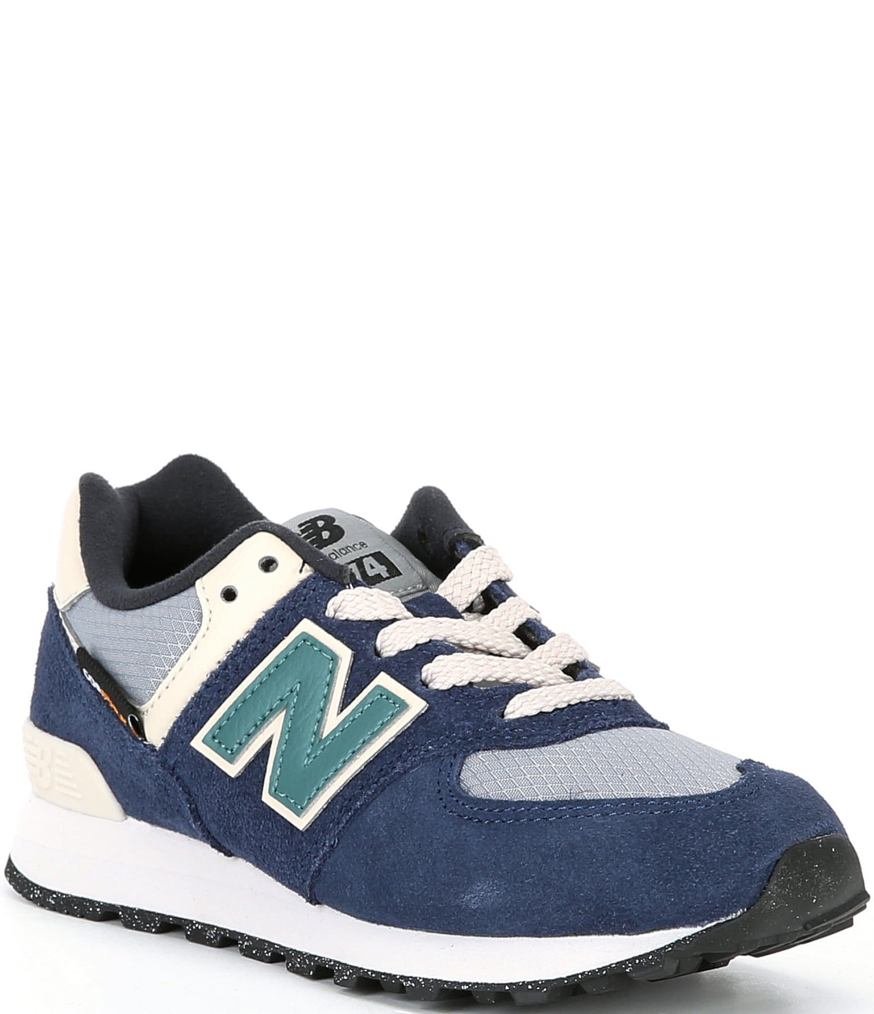 New Balance Kids 574 Core Grey White 11