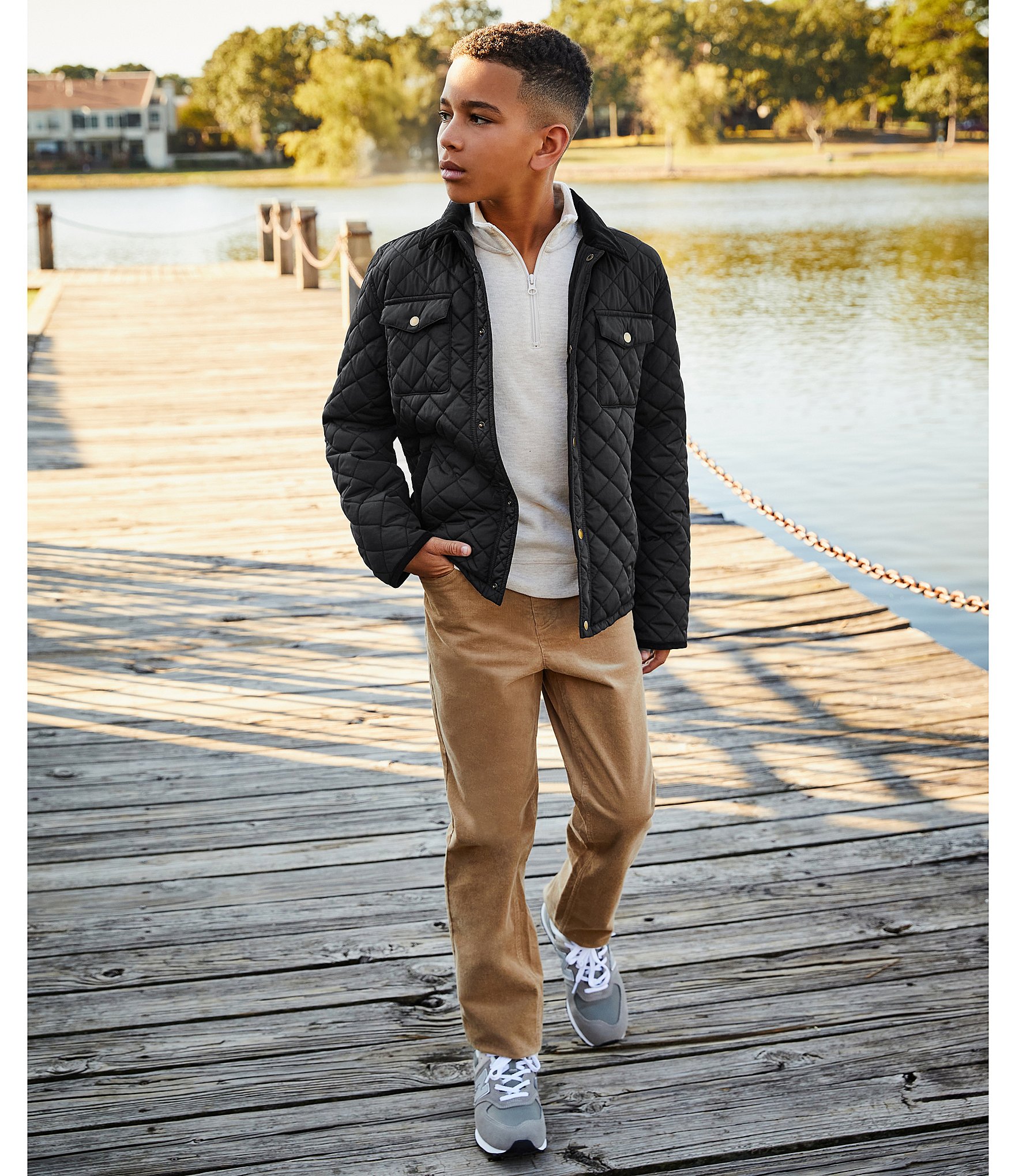 New Balance Kids' 574 Suede and Mesh Sneakers (Toddler)