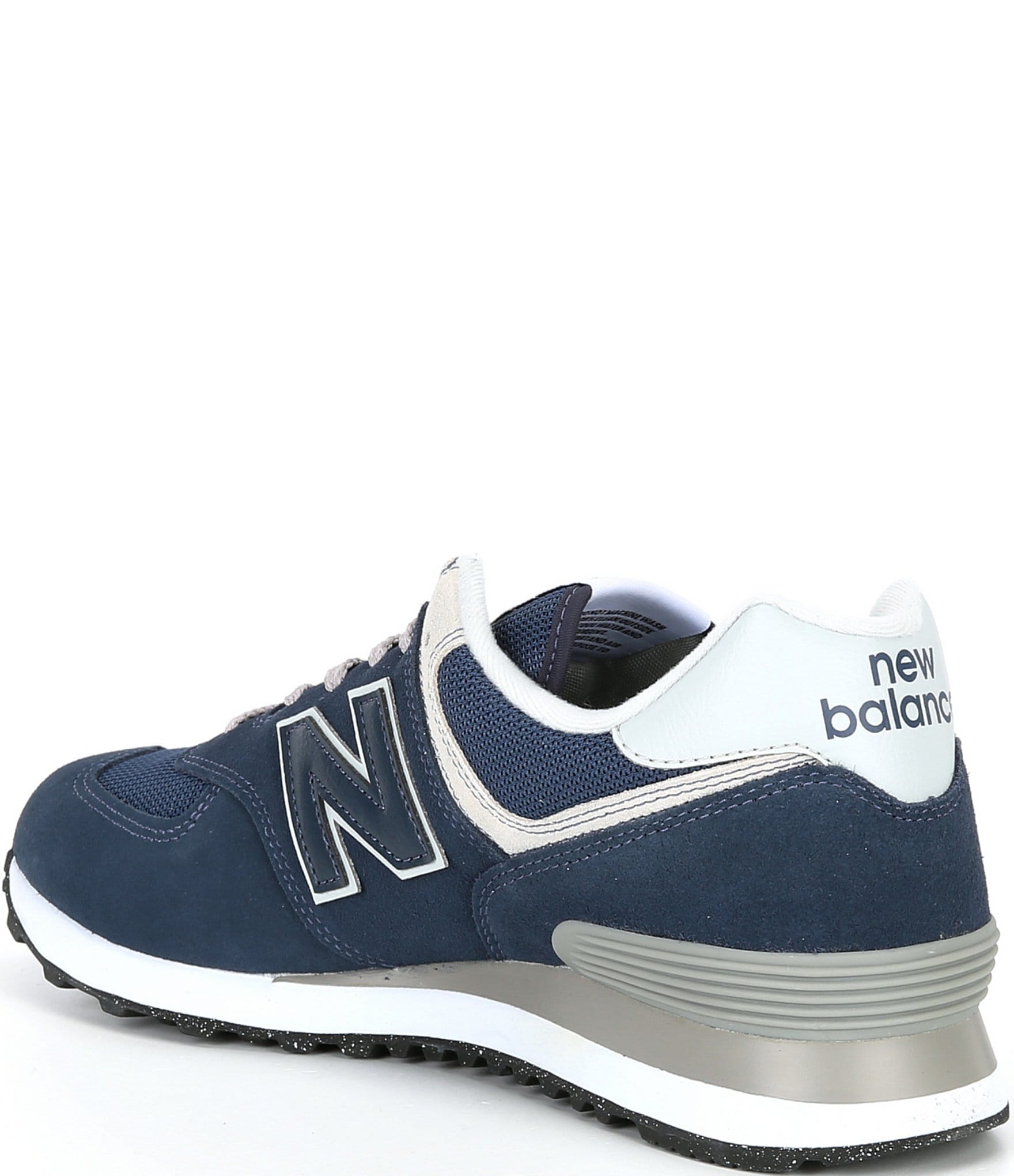 New Balance Men's 574 Suede and Mesh Retro Sneakers