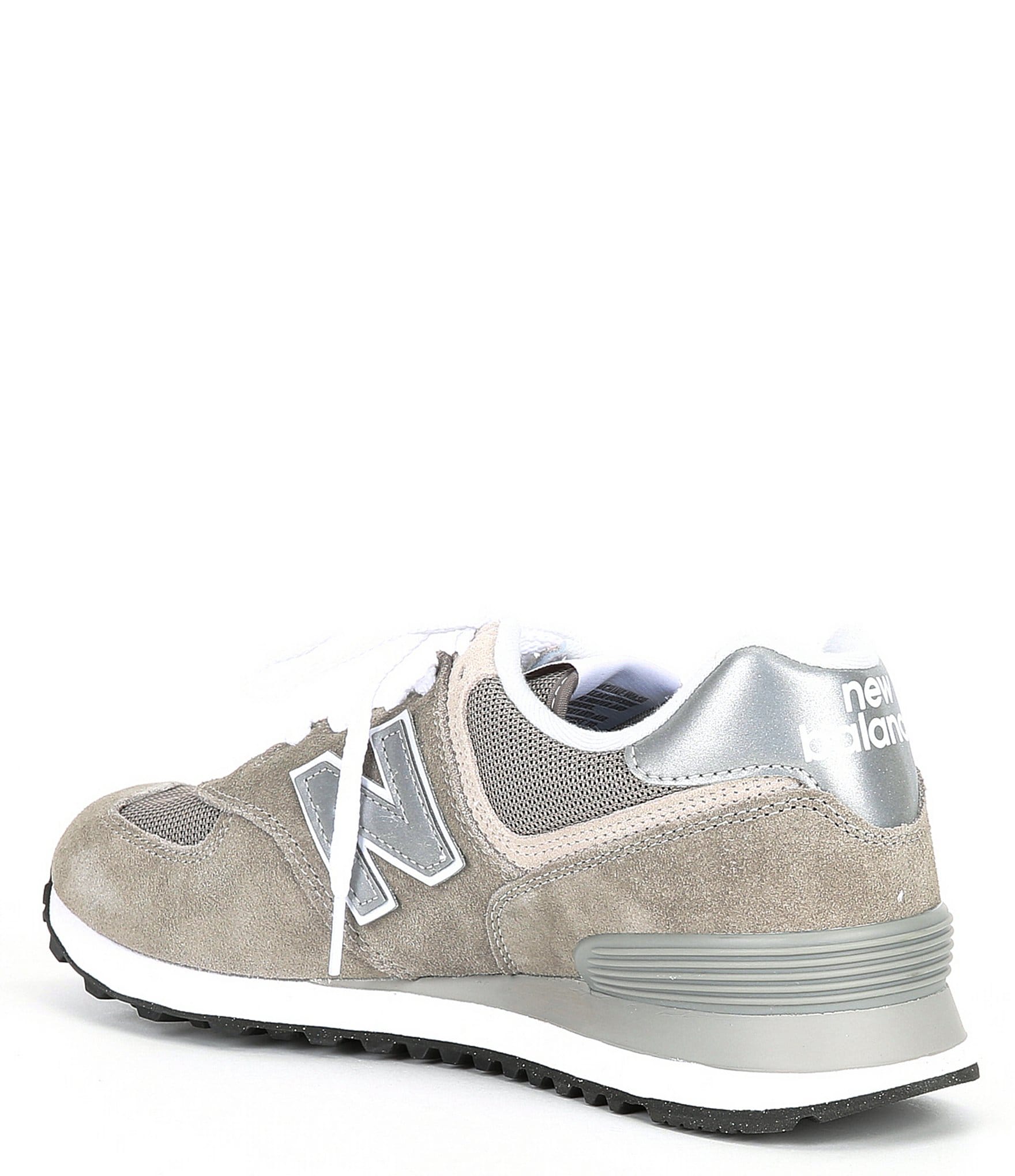 New Balance Men's 574 Suede and Mesh Retro Sneakers