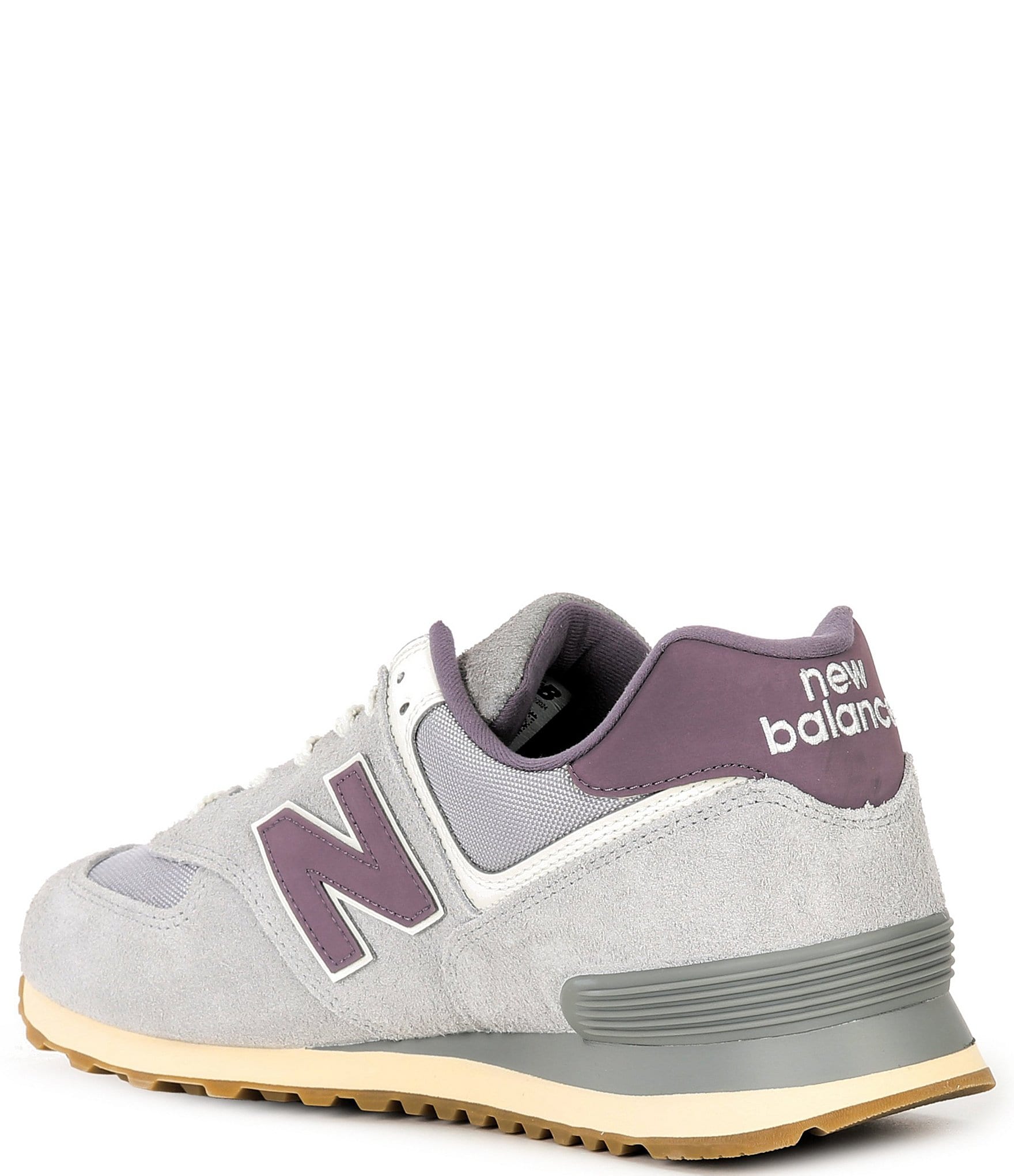 New Balance Men's 574 Suede and Mesh Retro Sneakers
