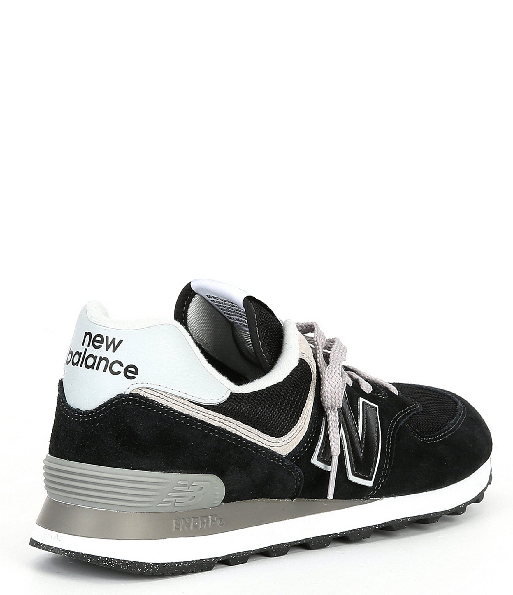 New Balance Men's 574 Suede and Mesh Retro Sneakers