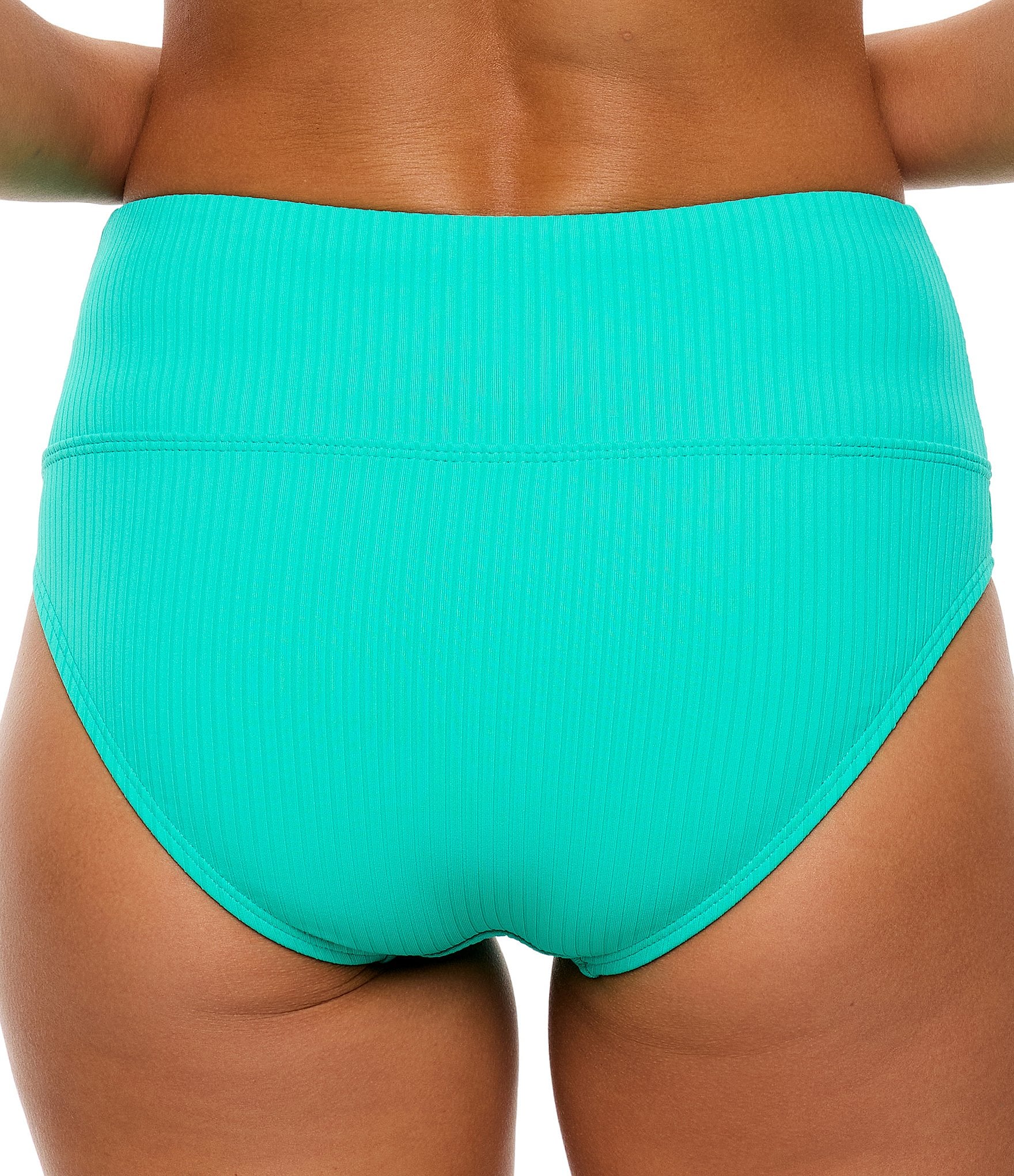 Next by Athena Rib Harmony High Waist Swim Bottom
