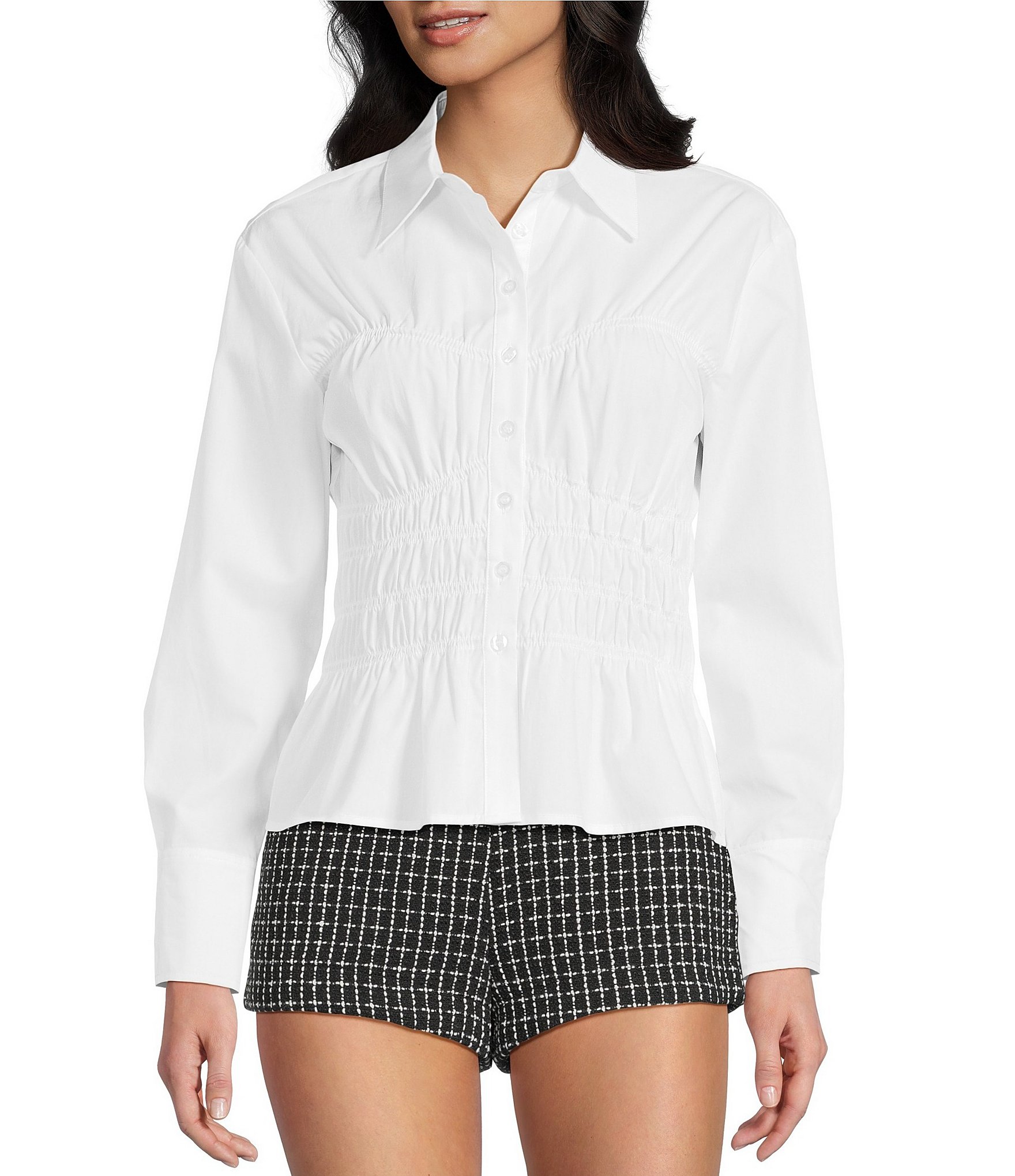 White Juniors' Shirts & Blouses | Dillard's