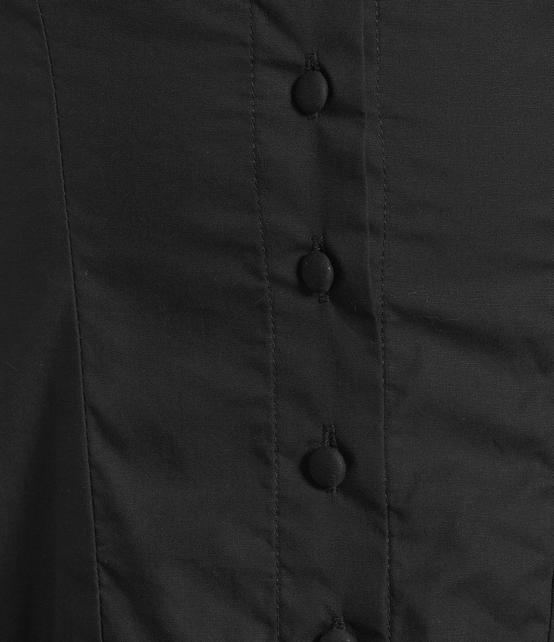 NIA Karo Button Front Drop Waist Mini Dress